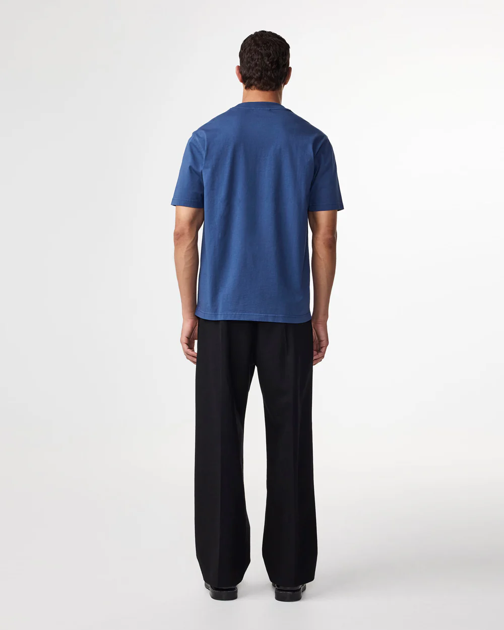 ADAM EMB T-SHIRT 3209 / DENIM BLUE - Image 3