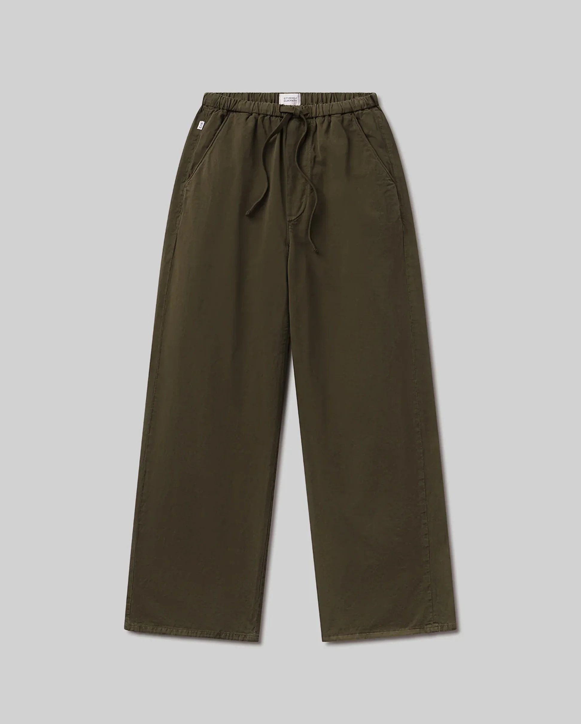 AURORA PULL ON TROUSER / DARK OLIVE - Image 7