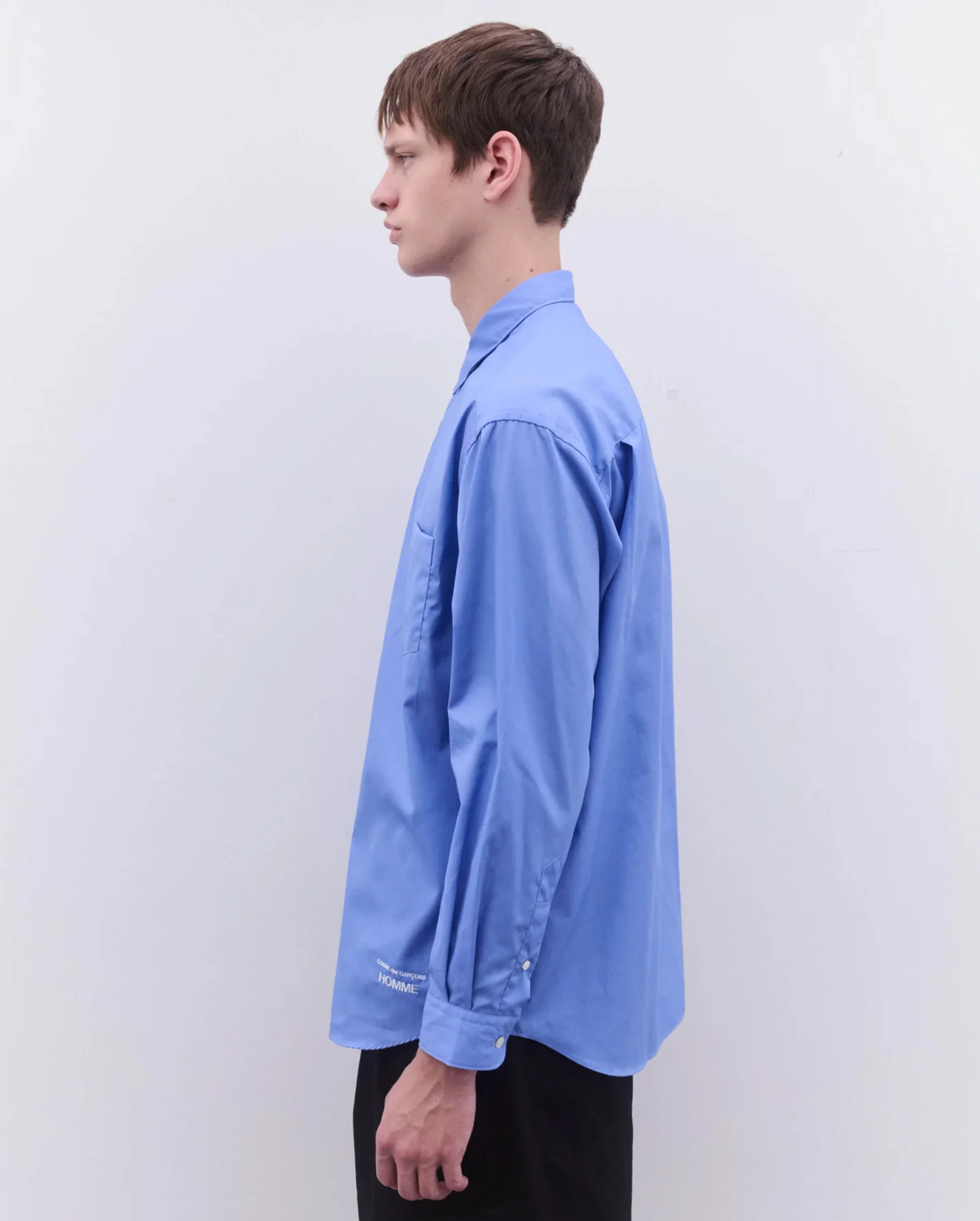 B102 LOGO SHIRT / SAXE - Image 2