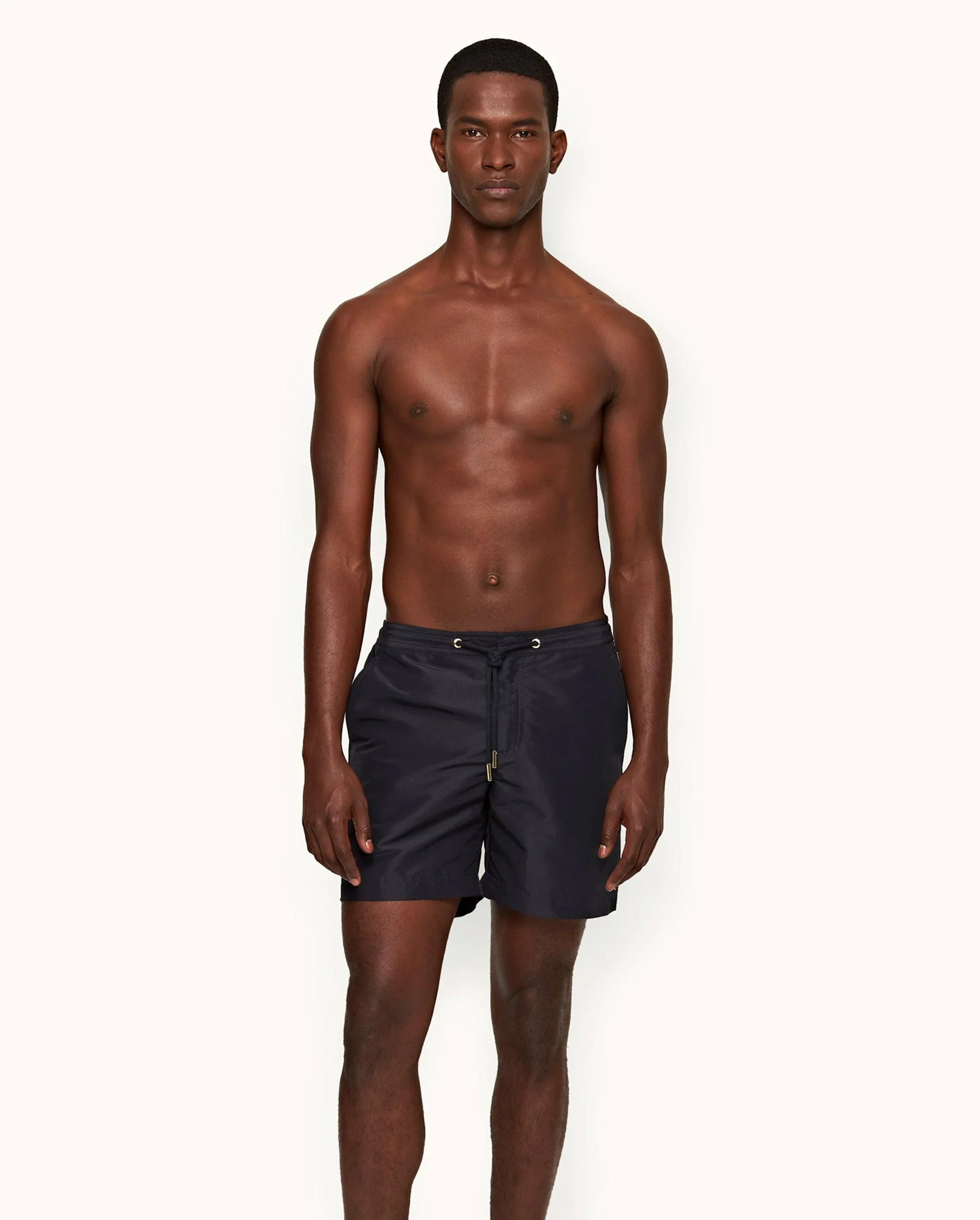 BULLDOG SHORTS DRAWCORD / NIGHT IRIS - Image 2