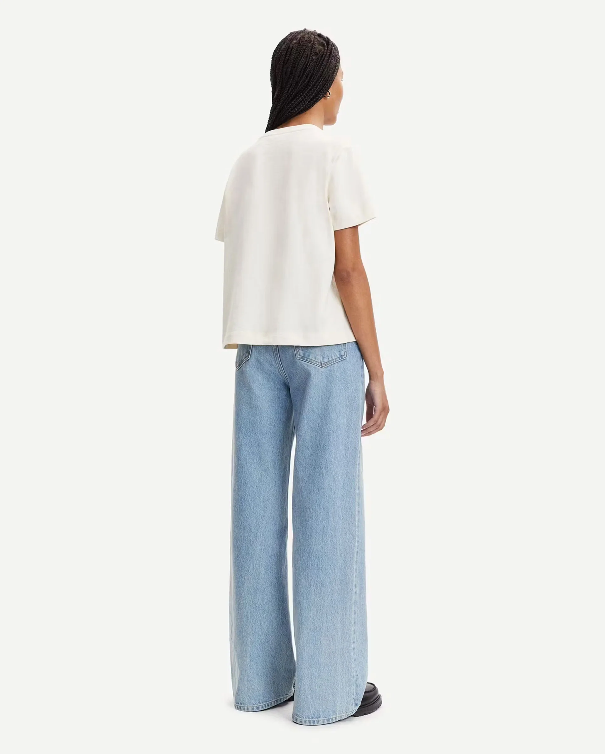CAMINO T-SHIRT SS 6024 / CLEAR CREAM - Image 3