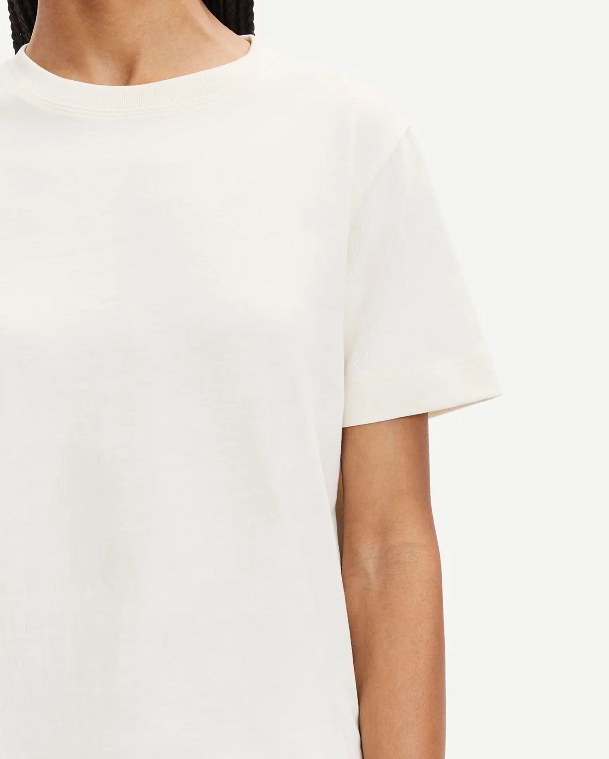CAMINO T-SHIRT SS 6024 / CLEAR CREAM - Image 4