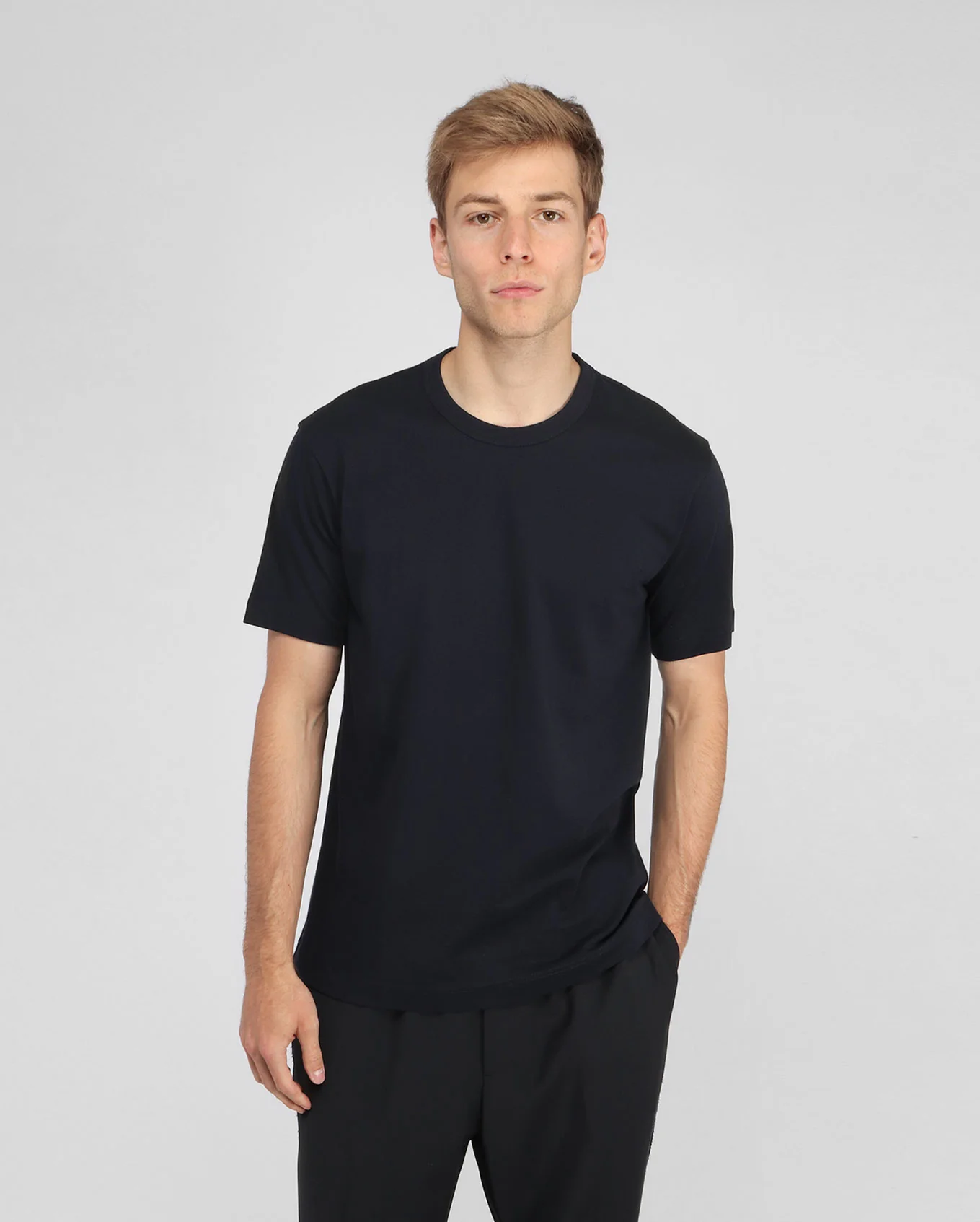 BASIC TEE T2PLA / NAVY - Image 4