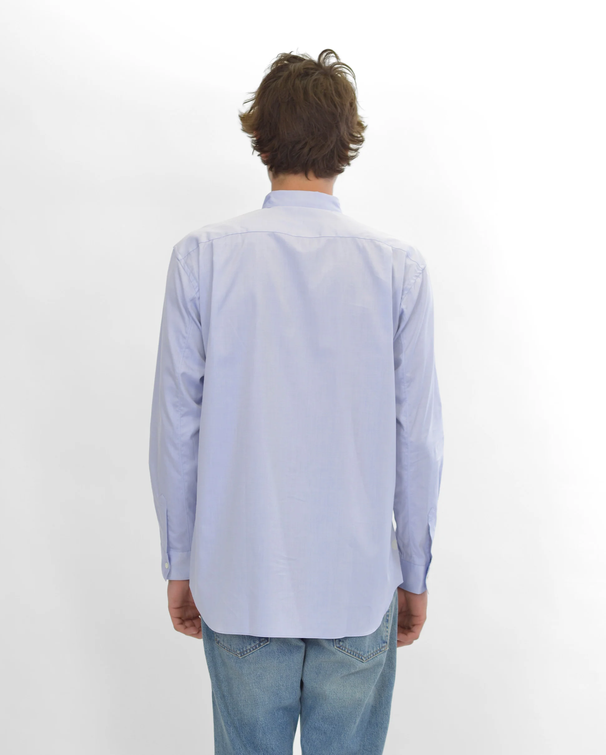 B023 OXFORD SHIRT / BLUE - Image 3