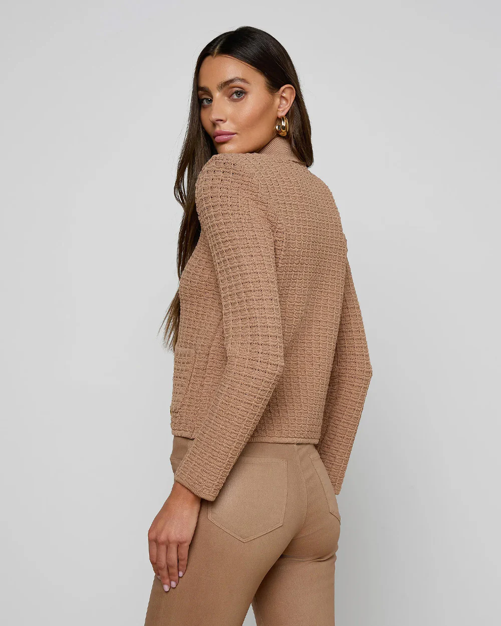 CHARLIE JACKET / CAPPUCCINO / GOLD - Image 4
