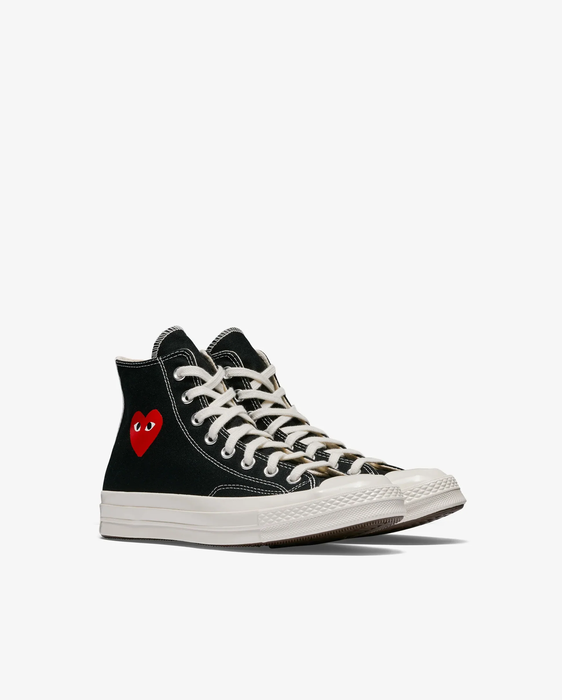 CHUCK TAYLOR HIGH SMALL RED HEART / BLACK - Image 2