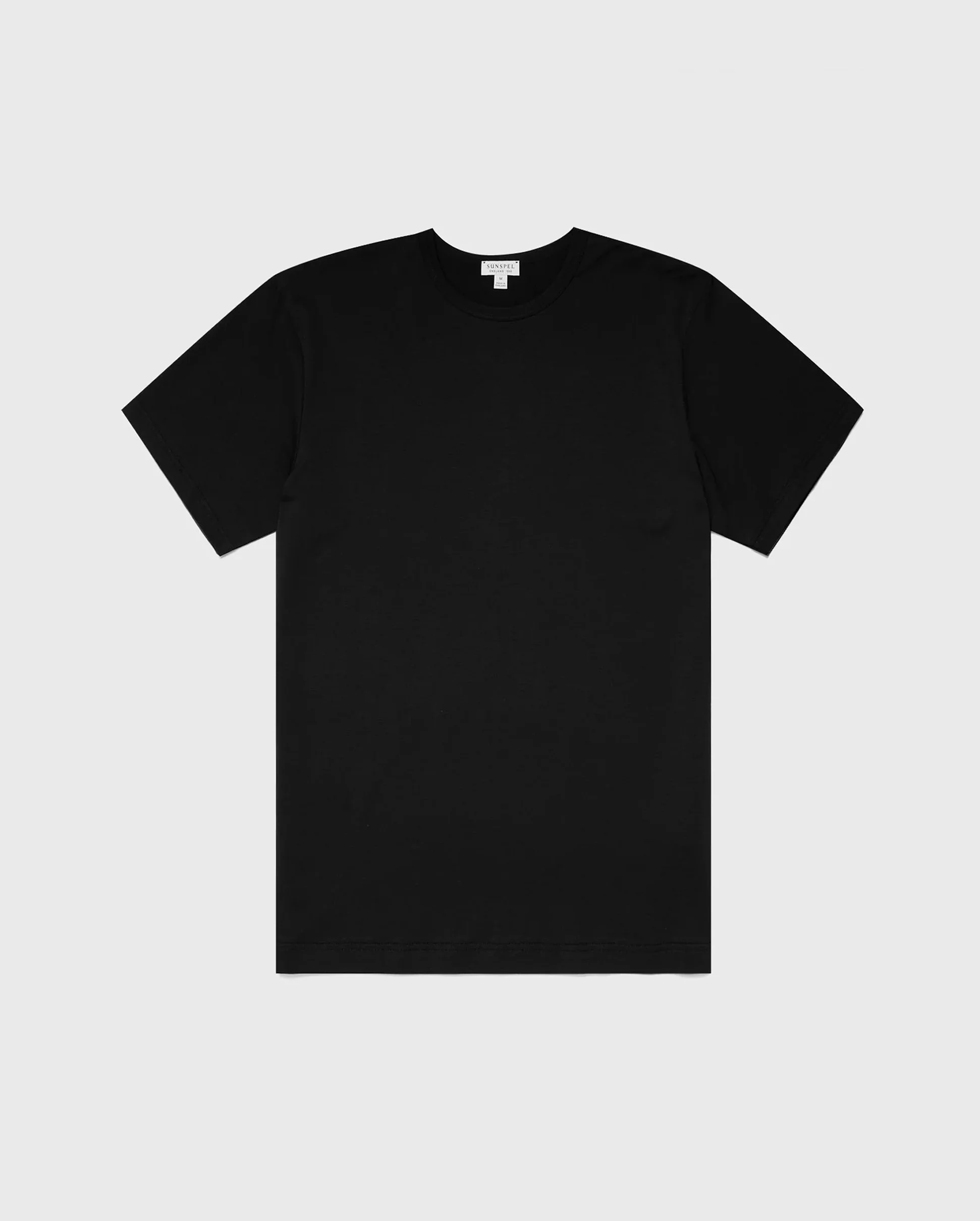 CLASSIC CREW NECK T-SHIRT / BLACK - Image 5