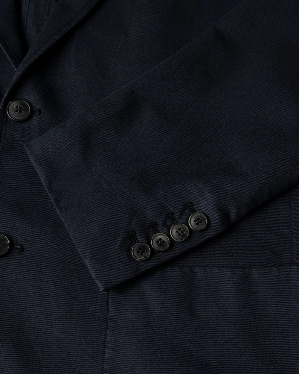 COTTON LINEN BLAZER / NAVY - Image 6