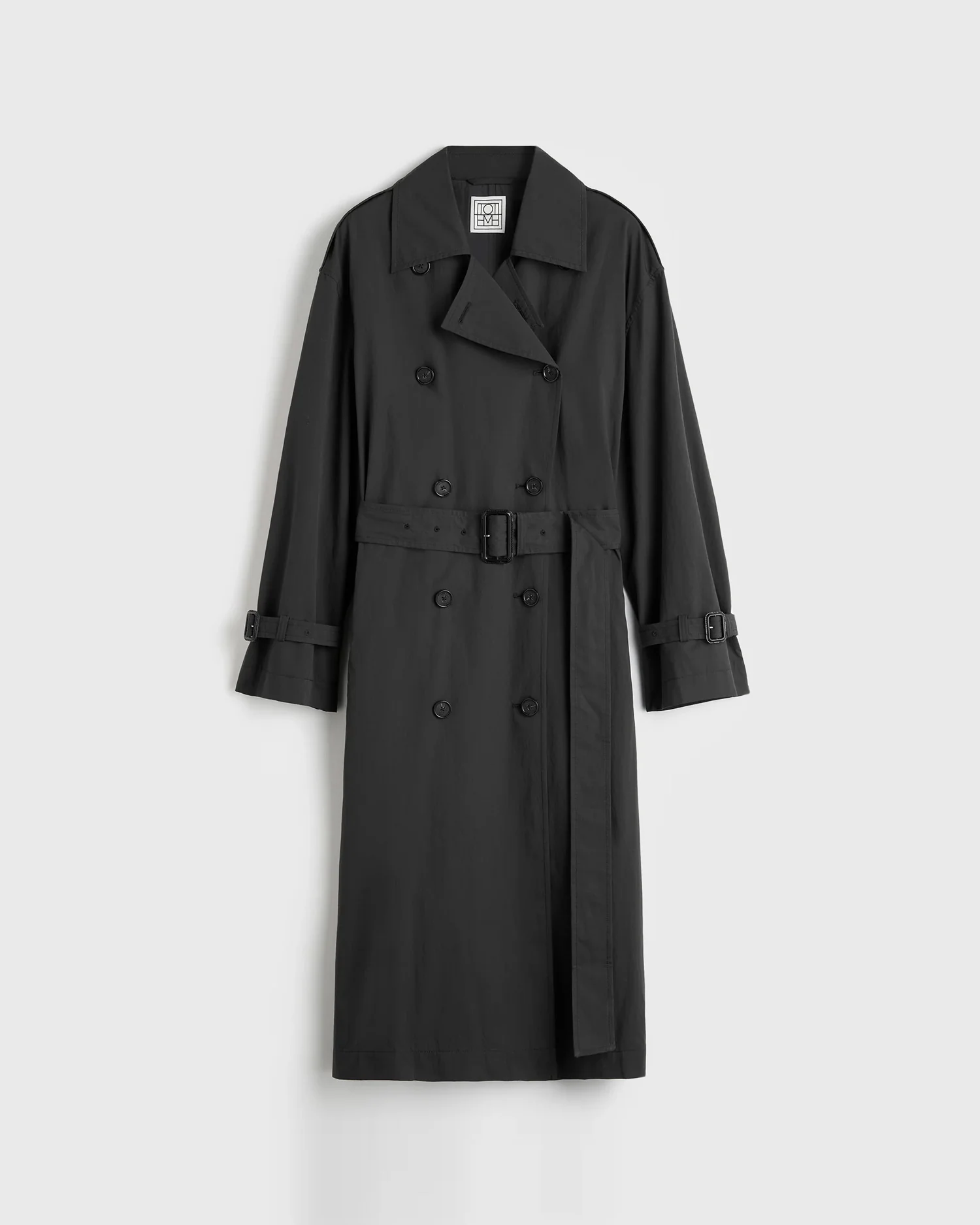 CRISP SUMMER TRENCH / WASHED BLACK - Image 5