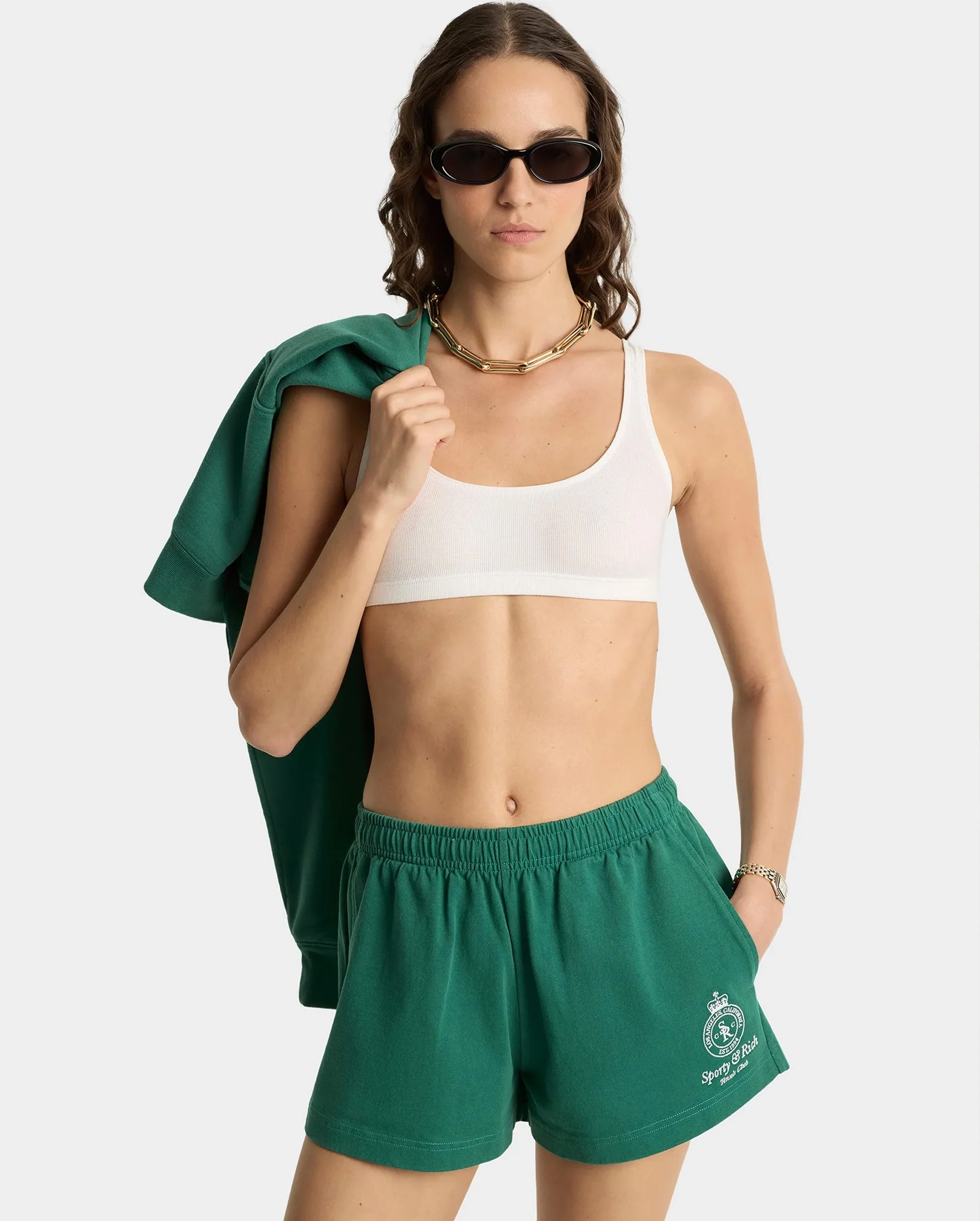 CROWN TENNIS DISCO SHORT / ALPINE - Image 2