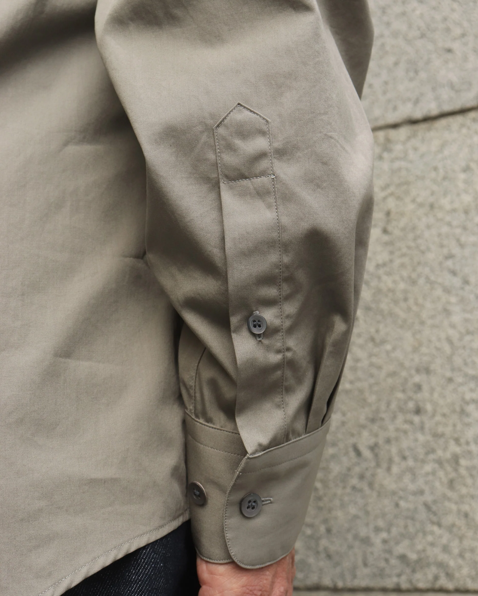 CURLES SHIRT 1374 / CEMENT - Image 3