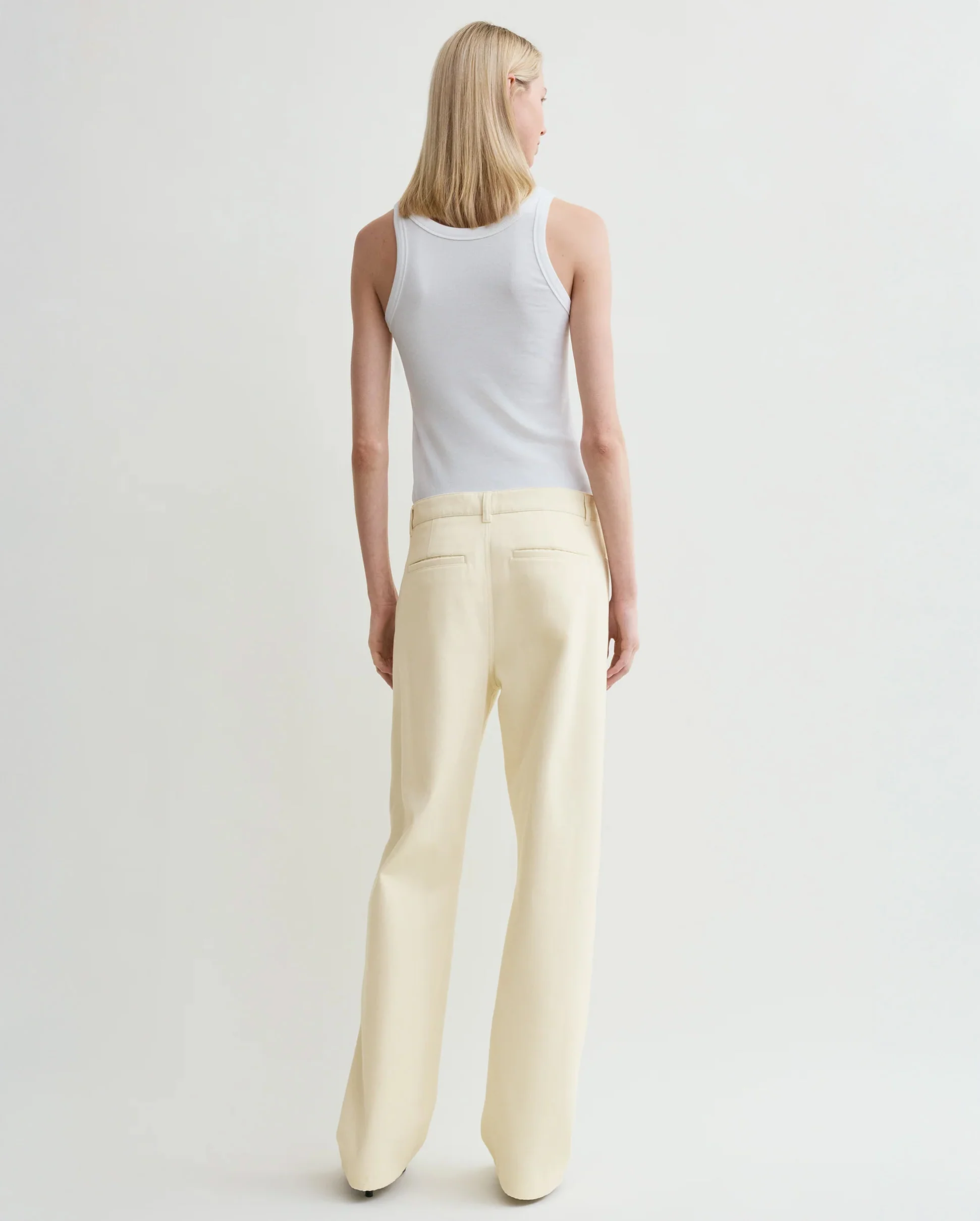CURVED RIB TANK / WHITE - Image 3
