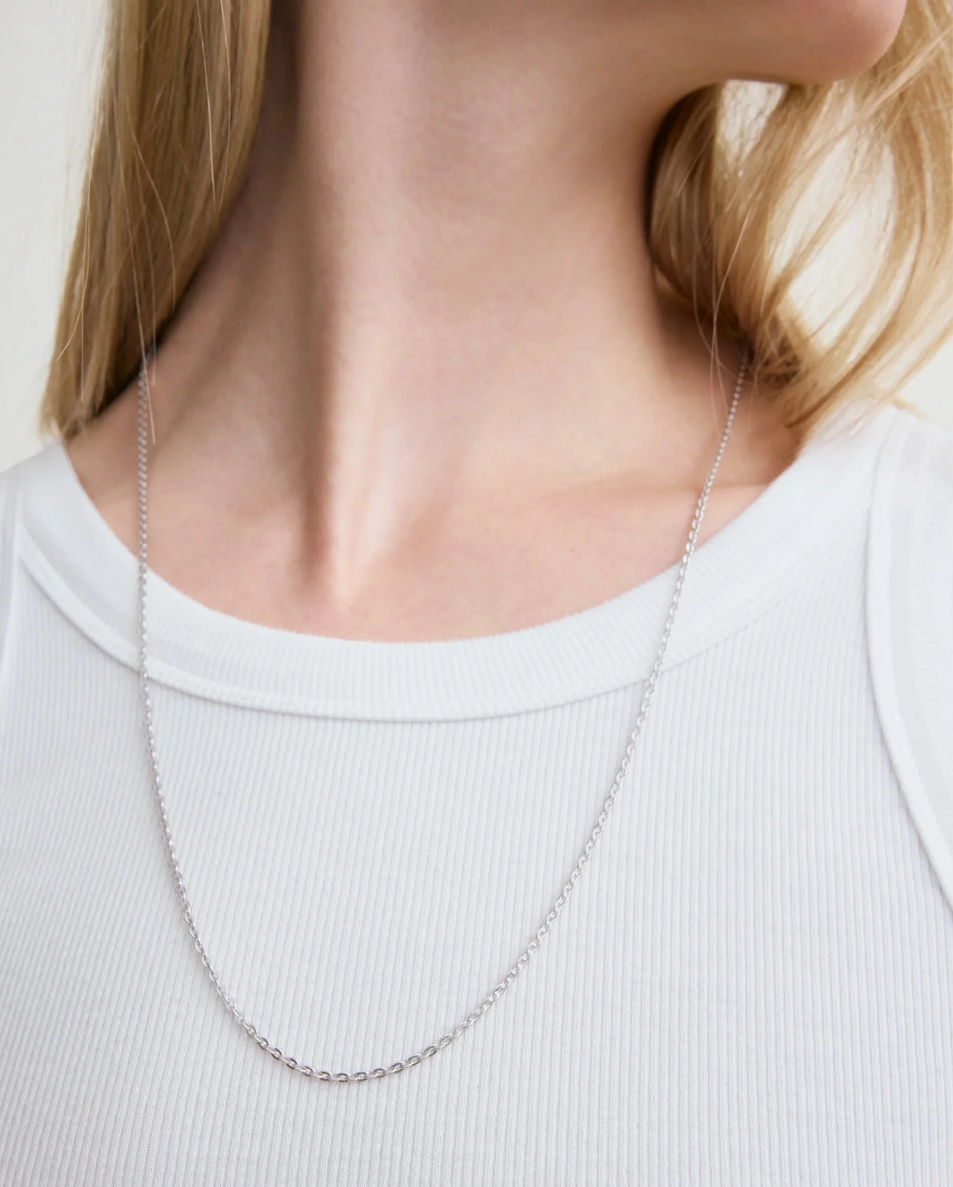 CURVED RIB TANK / WHITE - Image 6