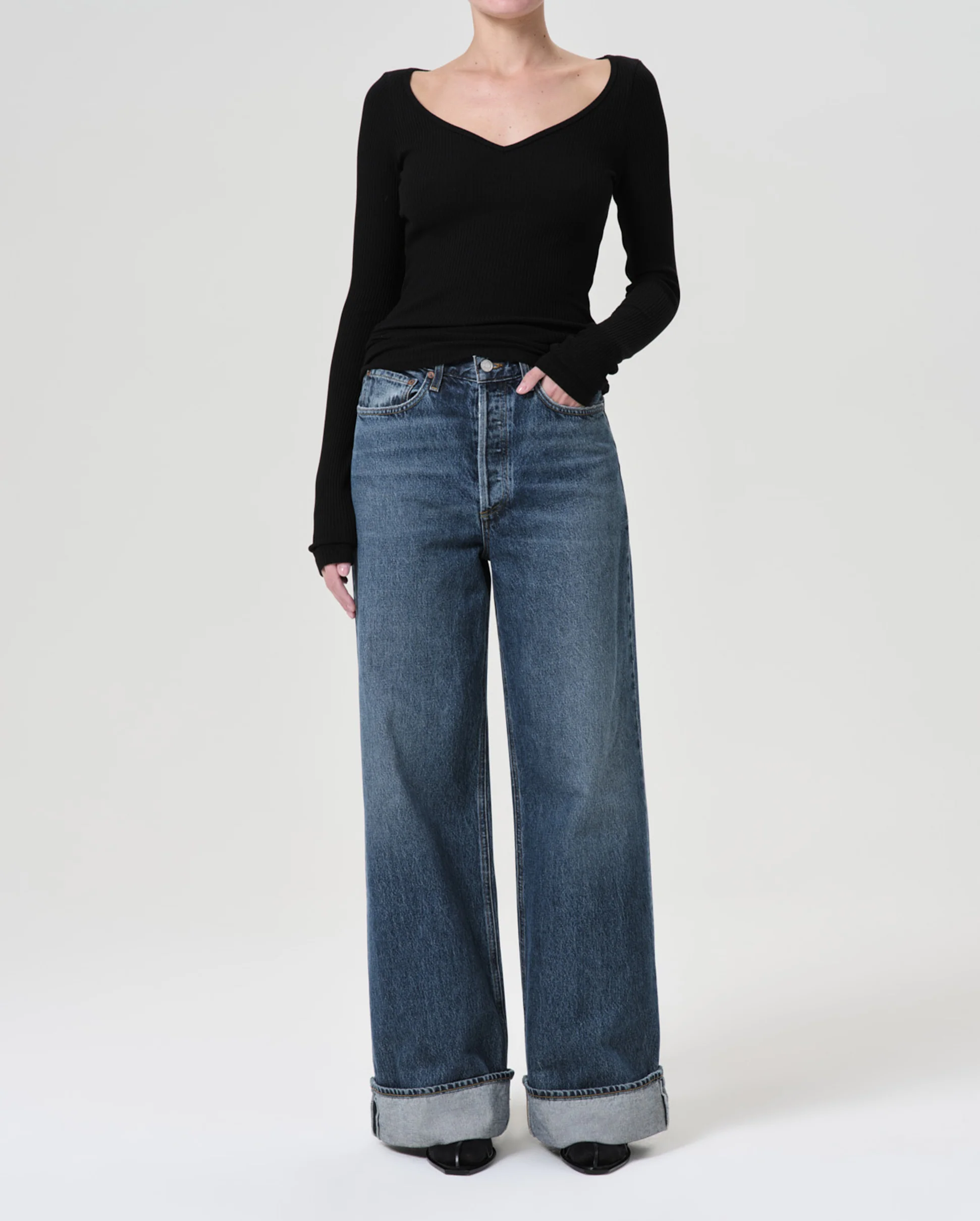 DAME HIGH RISE WIDE LEG / CONTROL - Image 5