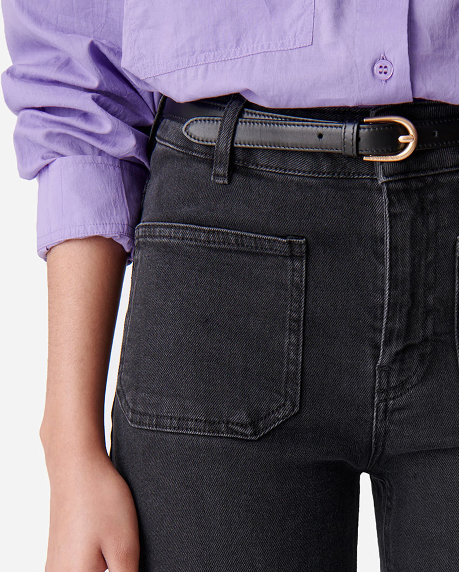 DOMPAY PANTALON FLARE / NOIR - Image 4