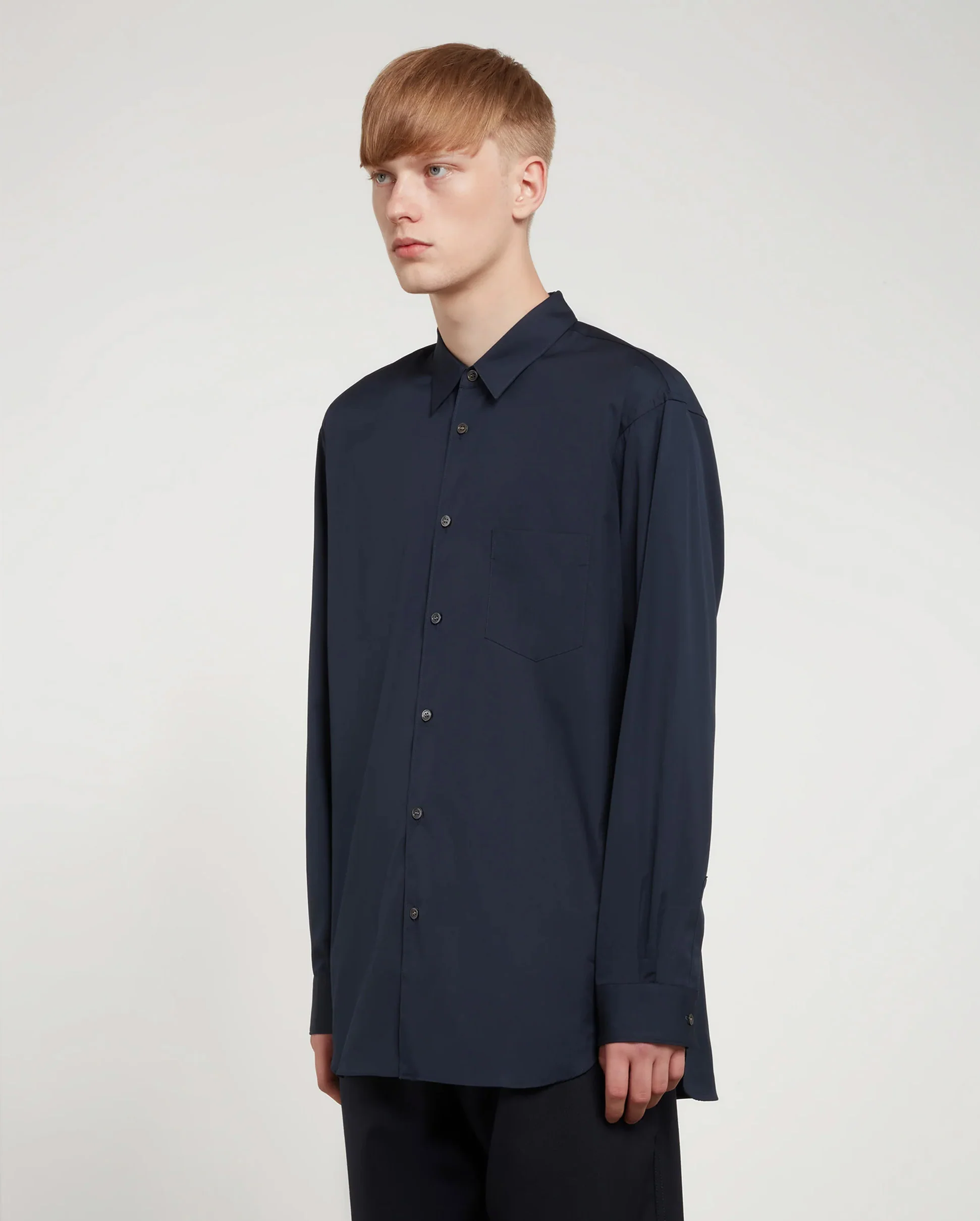 FOREVER SHIRT B021  / NAVY - Image 3