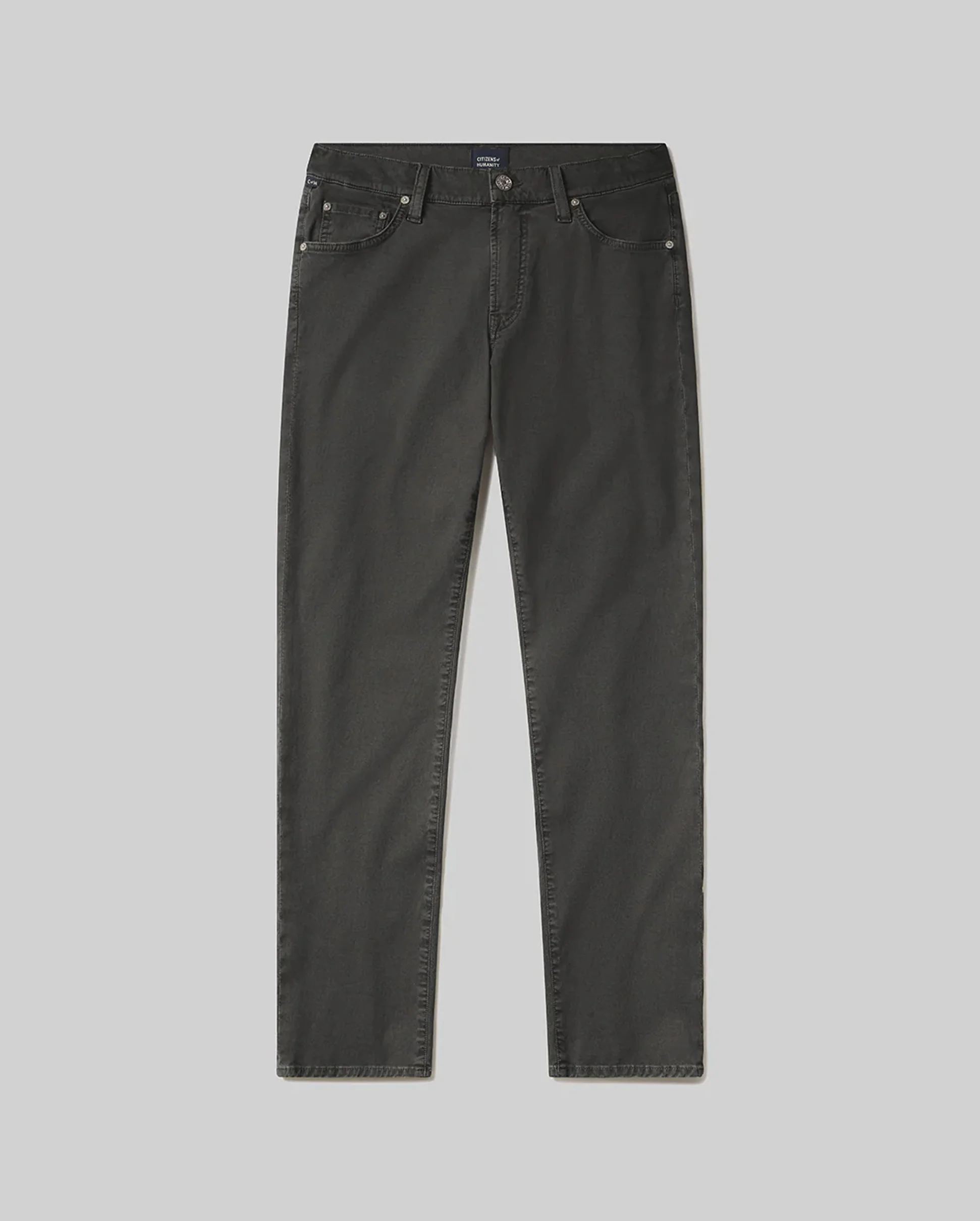 GAGE CLASSIC STRAIGHT FIT ITALIAN CANVAS / CHARRED CEDAR - Image 6