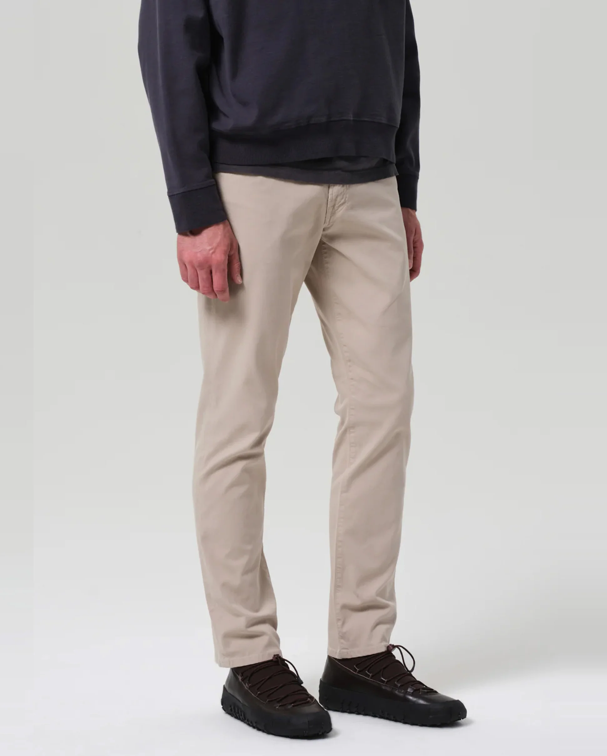 GAGE CLASSIC STRAIGHT FIT ITALIAN CANVAS / WHEAT