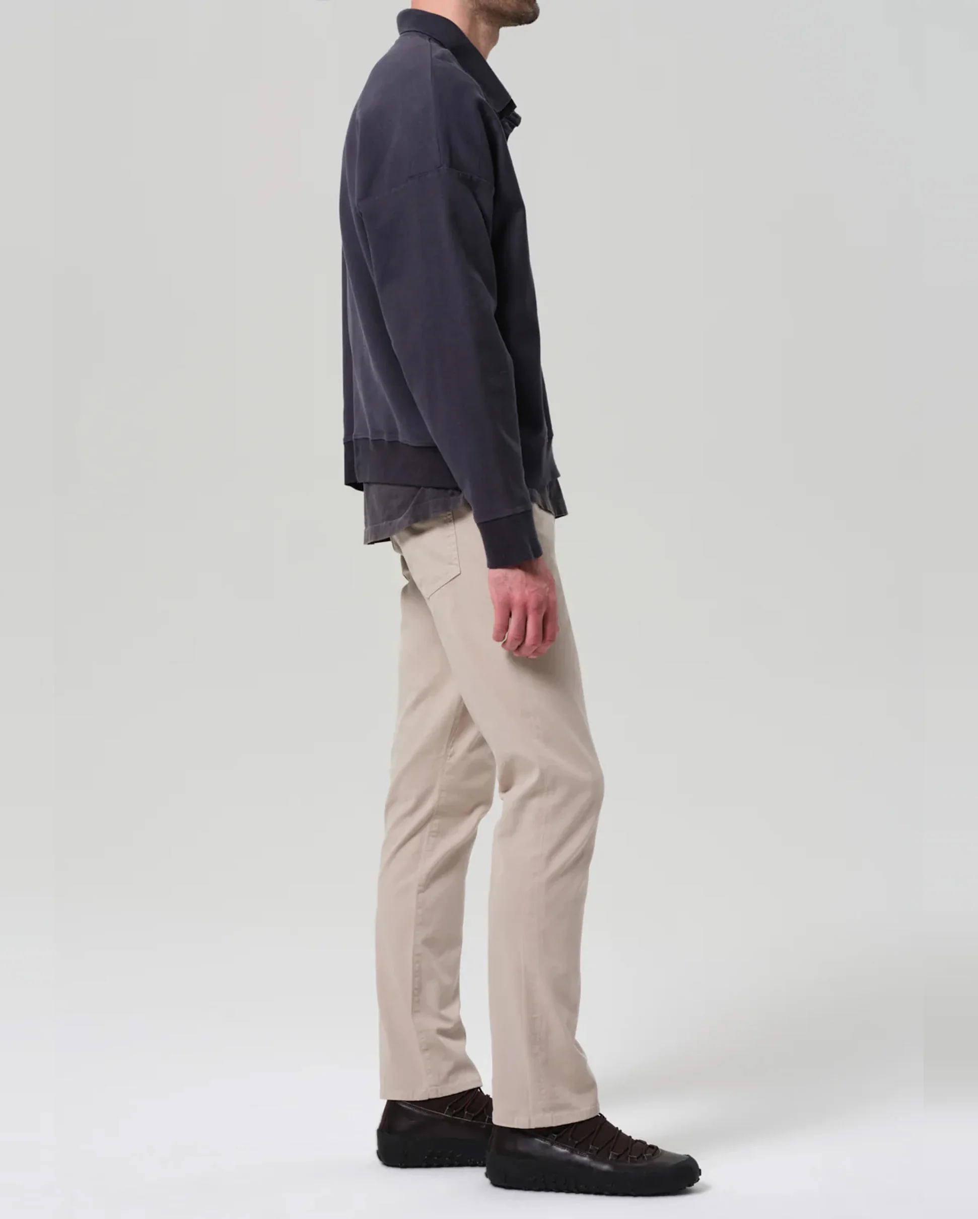 GAGE CLASSIC STRAIGHT FIT ITALIAN CANVAS / WHEAT - Image 4