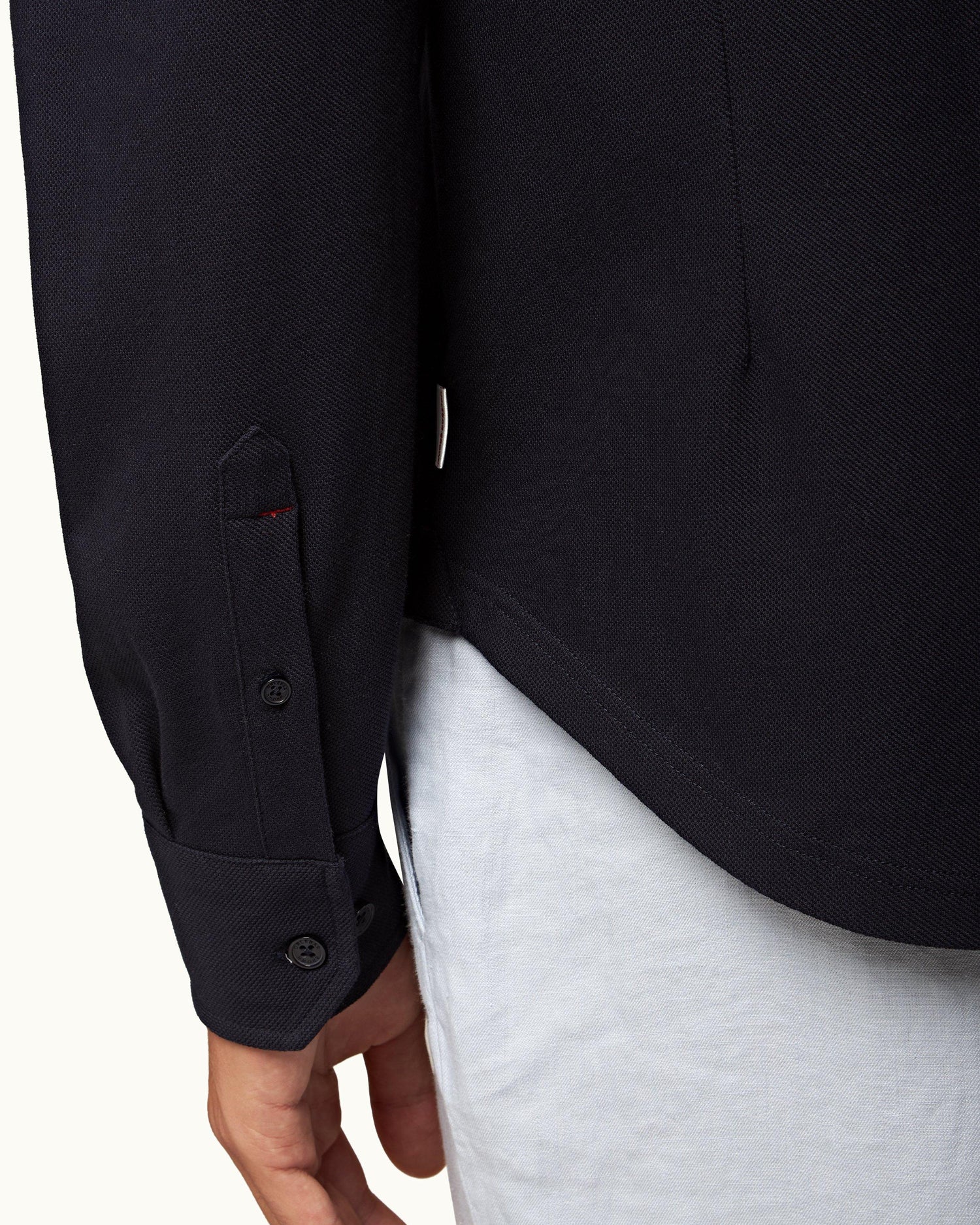 GILES PIQUE SHIRT / NIGHT IRIS - Image 5