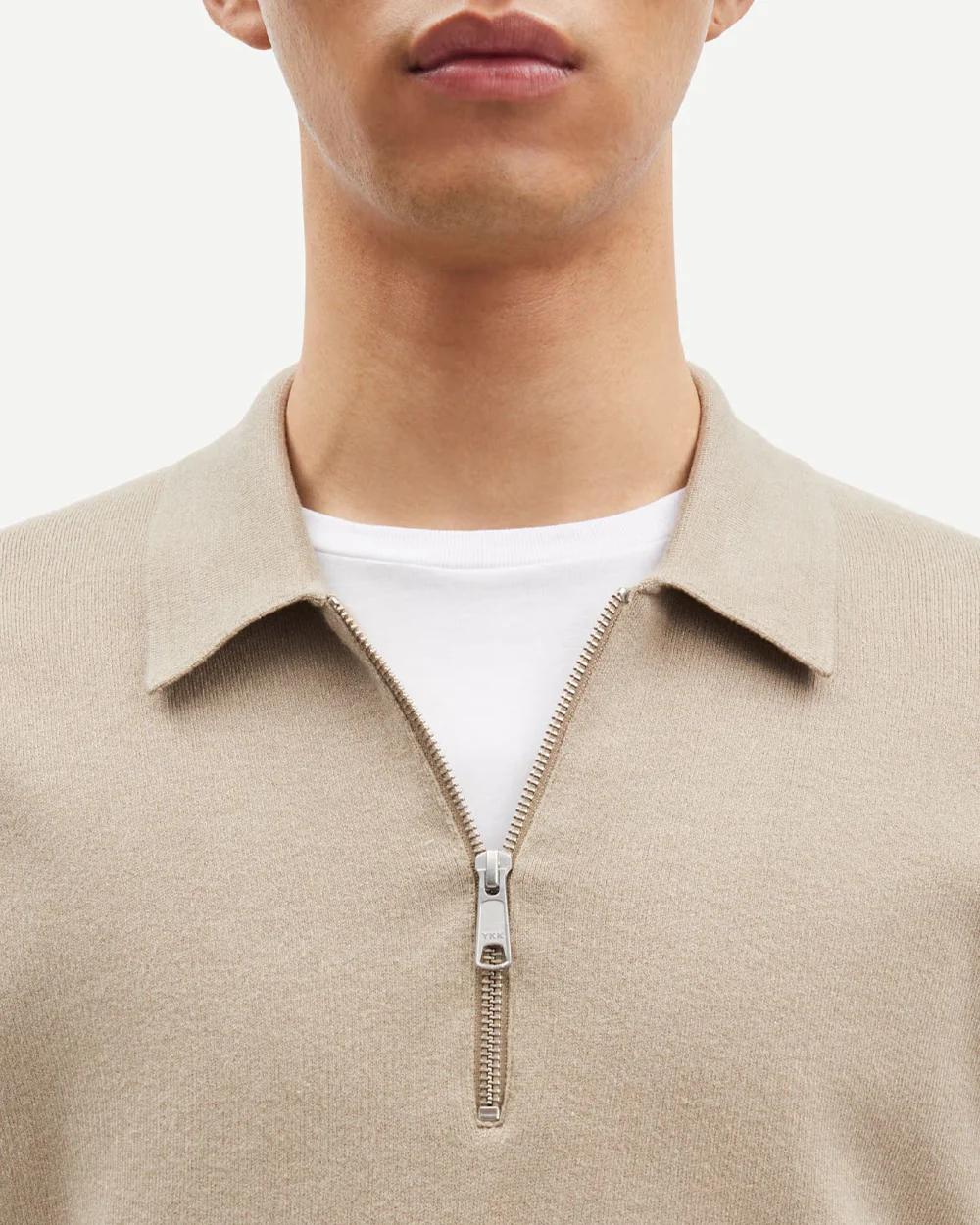 GUNA HALF ZIP 10490 / PURE CASHMERE - Image 3
