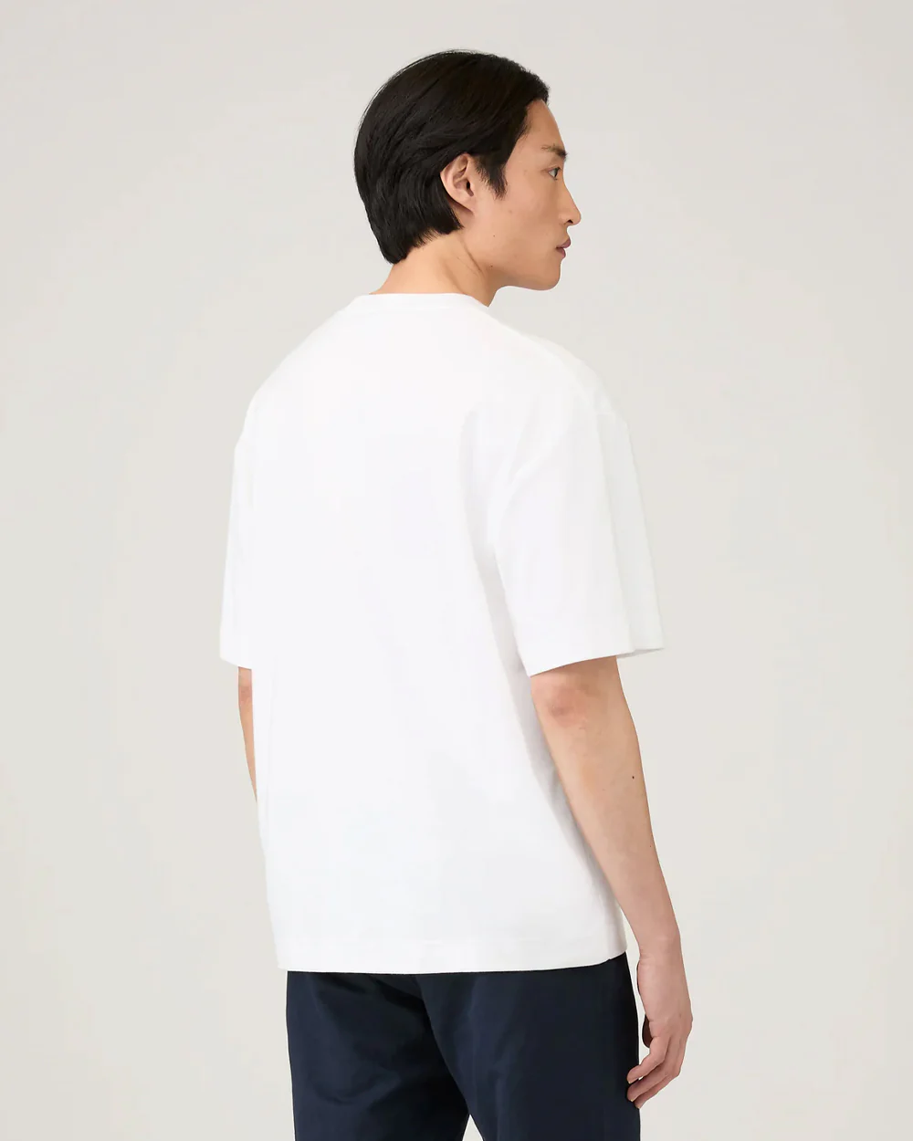HEAVY WEIGHT OVERSIZED T-SHIRT / WHITE - Image 3