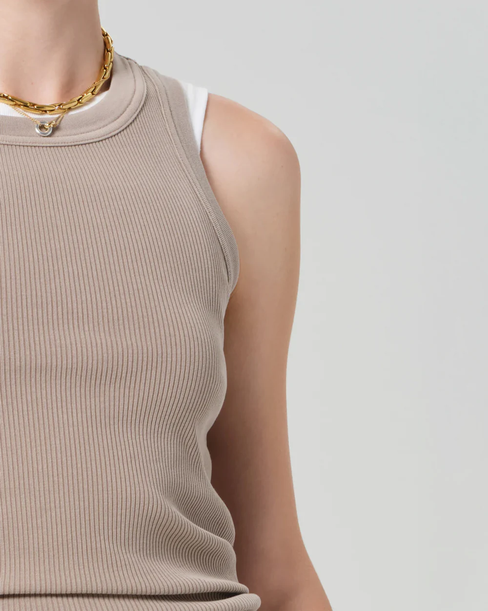 ISABEL RIB TANK / SAND - Image 3