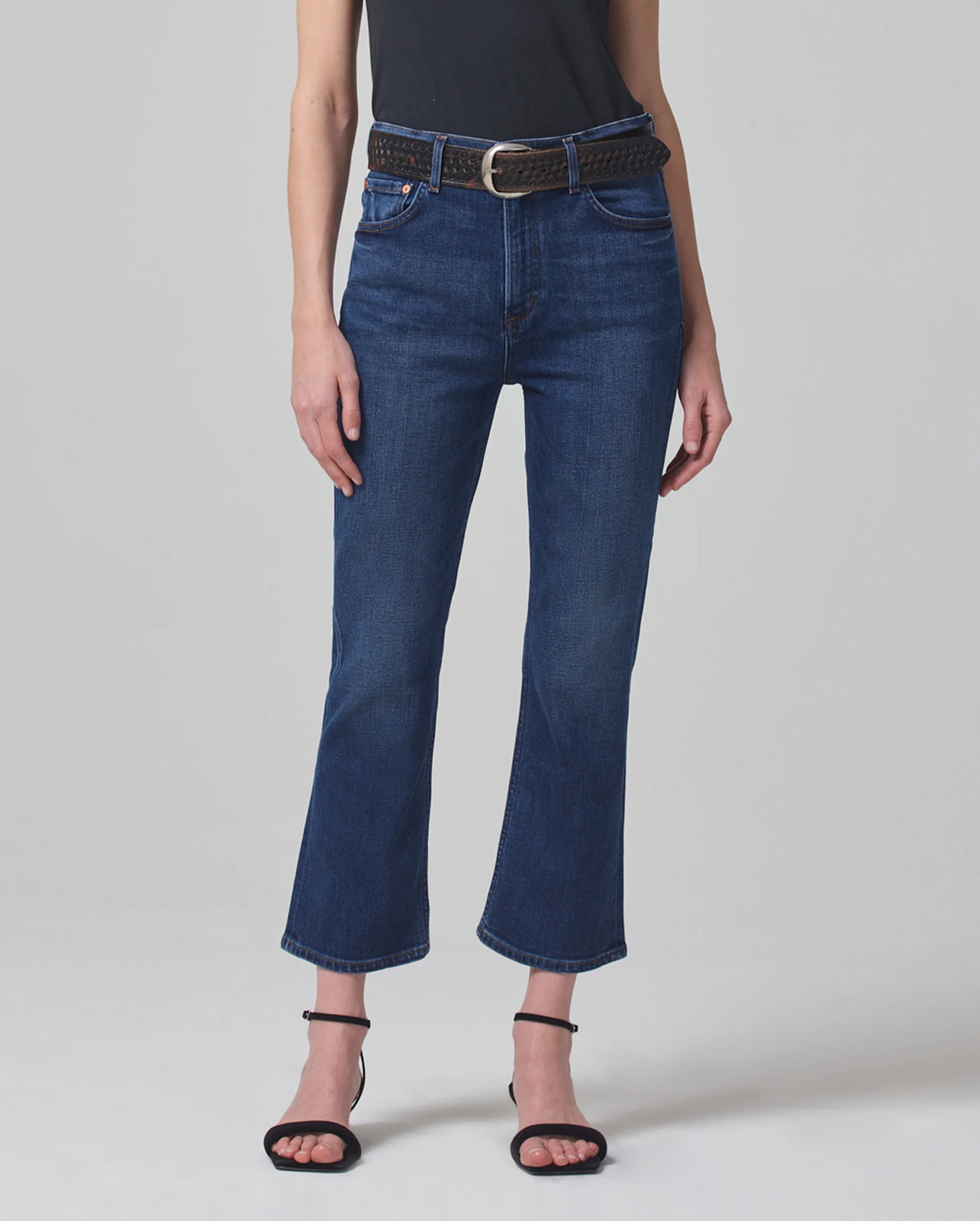 ISOLA MID RISE CROPPED BOOT / PROVENCE