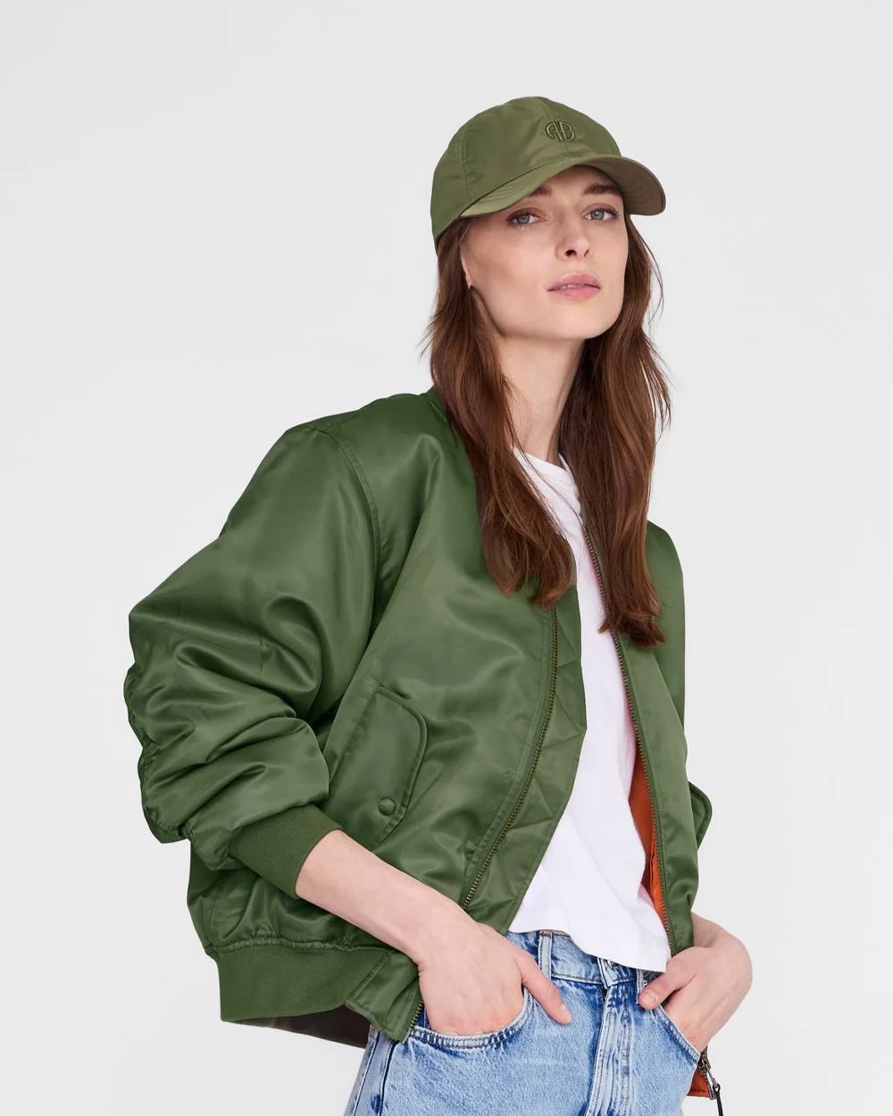 JEREMY BASEBALL CAP AB NYLON / ARMY GREEN