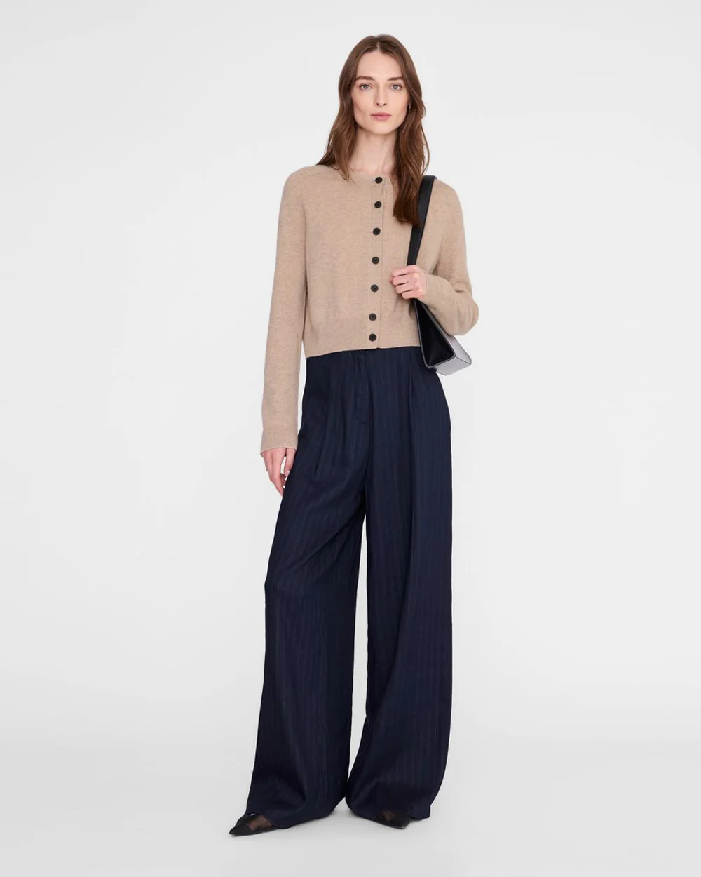 JOYE CARDIGAN / STONE MELANGE
