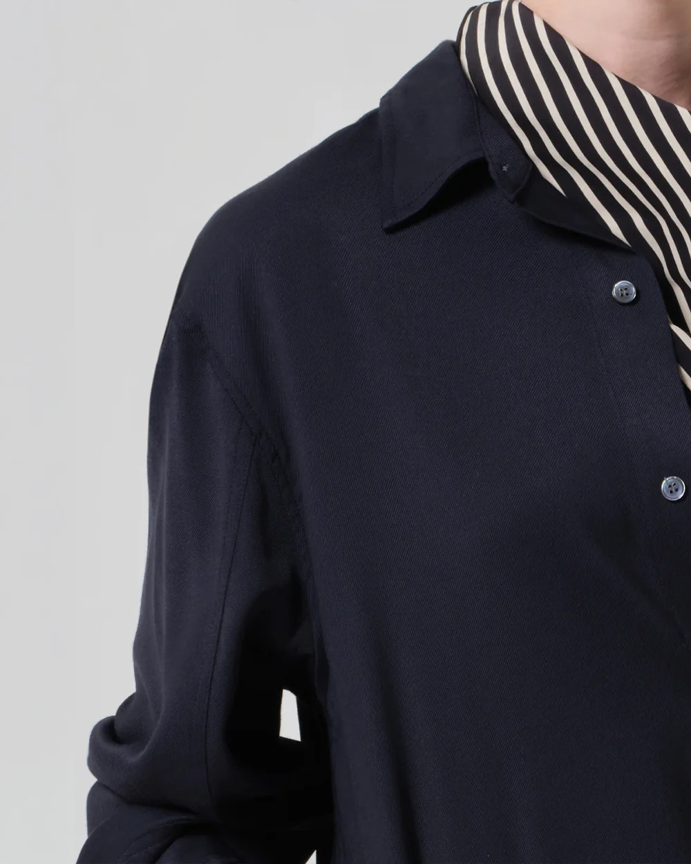 KAYLA SHIRT / NAVY - Image 4