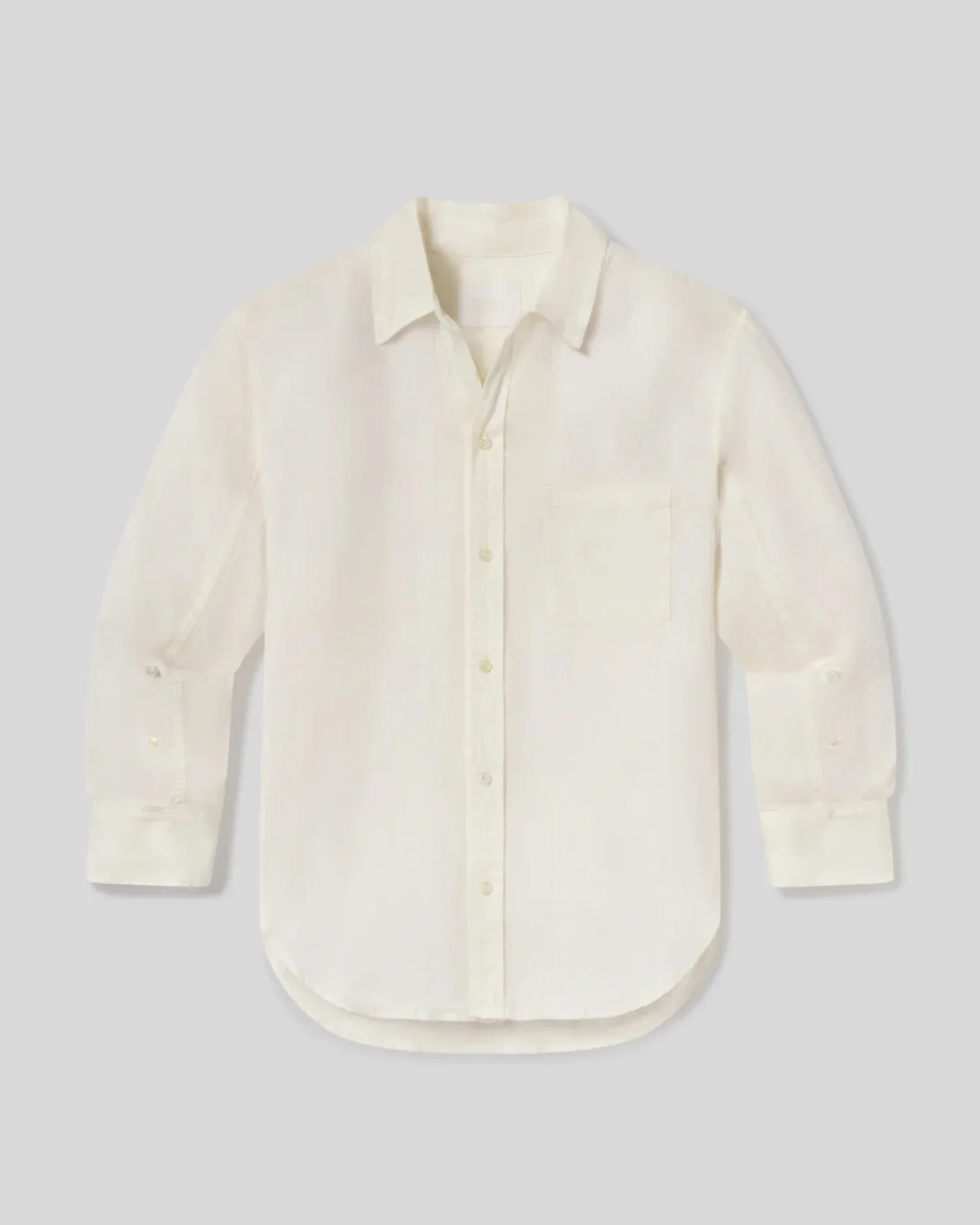 KAYLA SHRUNKEN SHIRT / VANILLA - Image 6