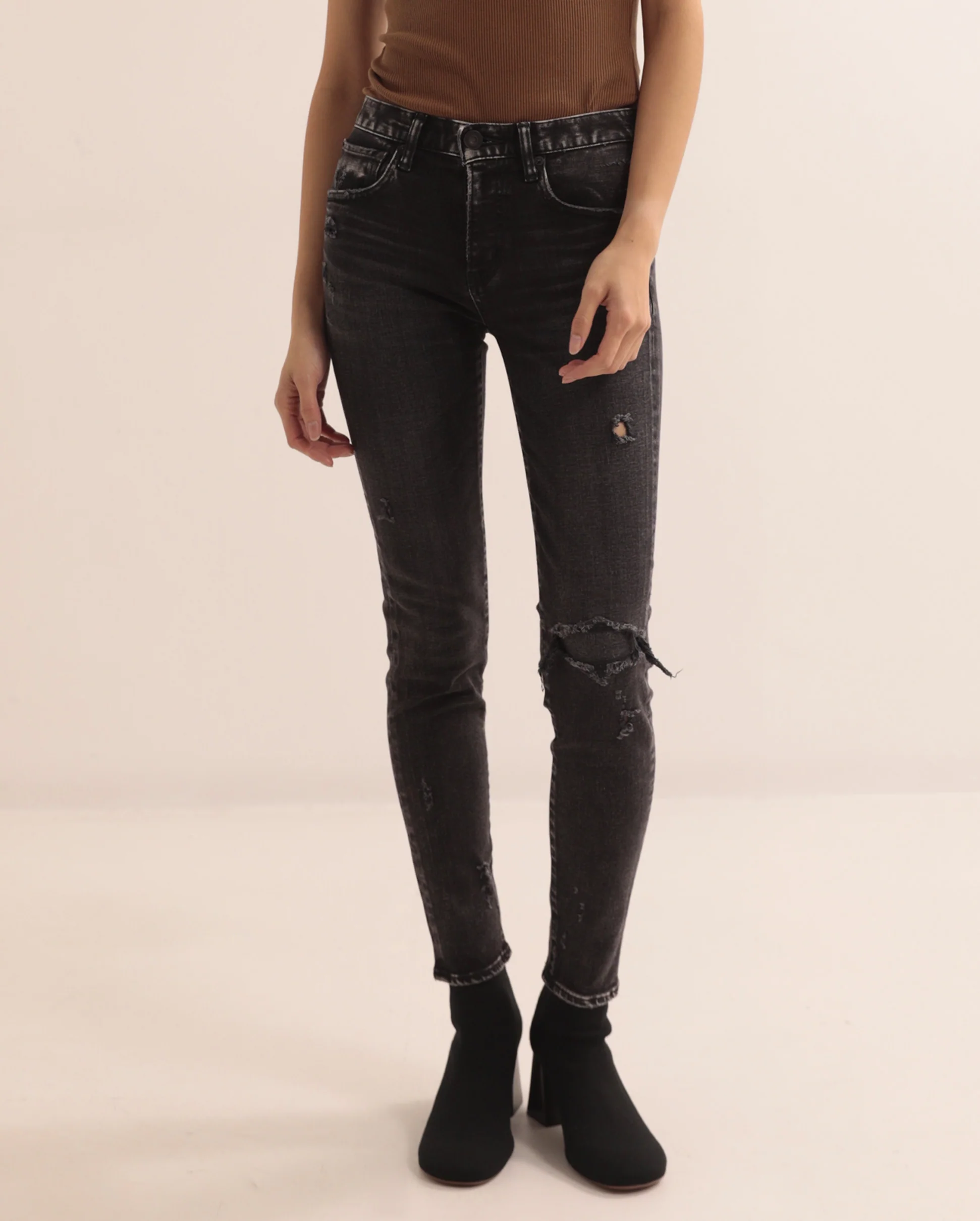 LENWOOD SKINNY / BLACK - Image 2