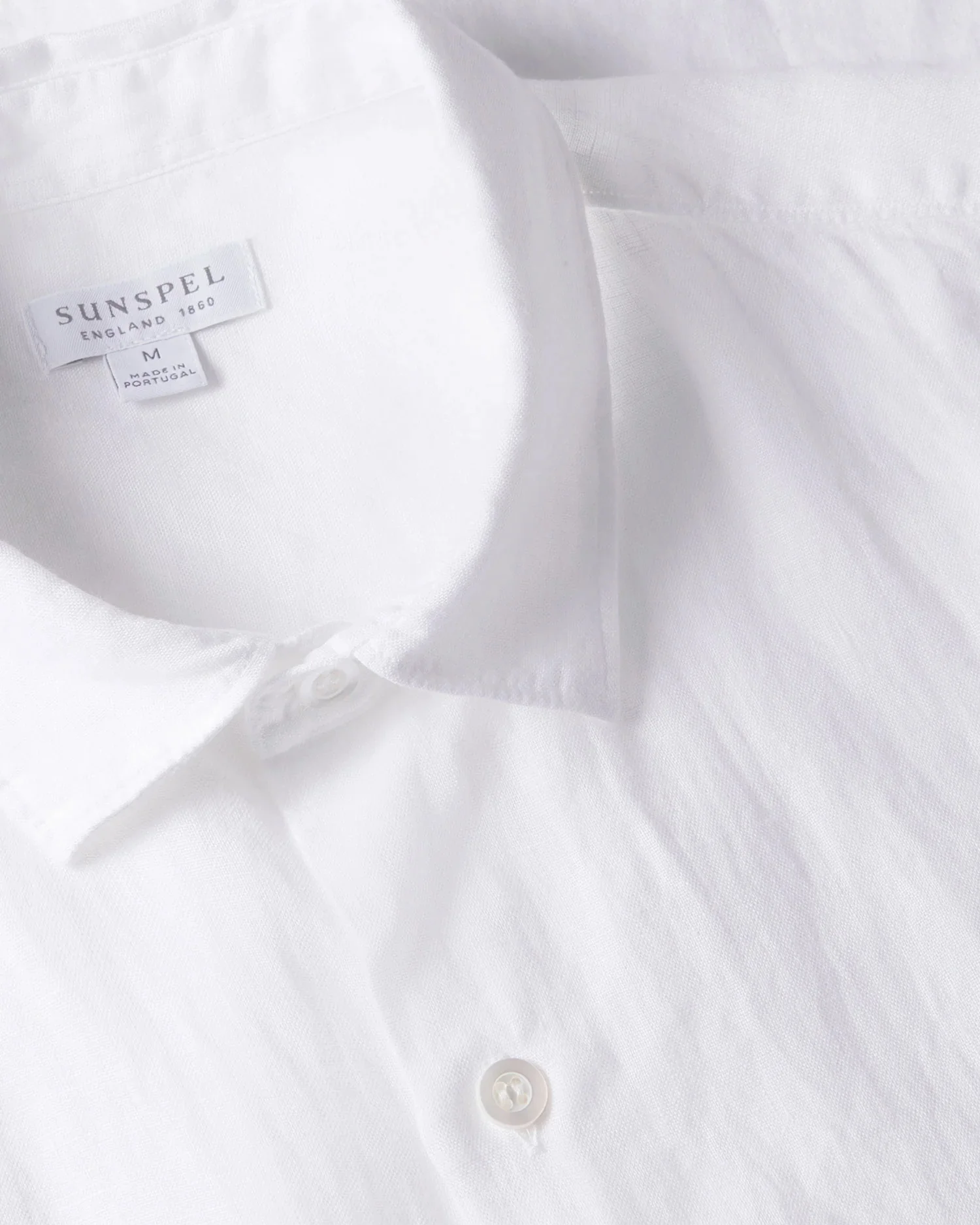 LINEN SS SHIRT / WHITE - Image 5