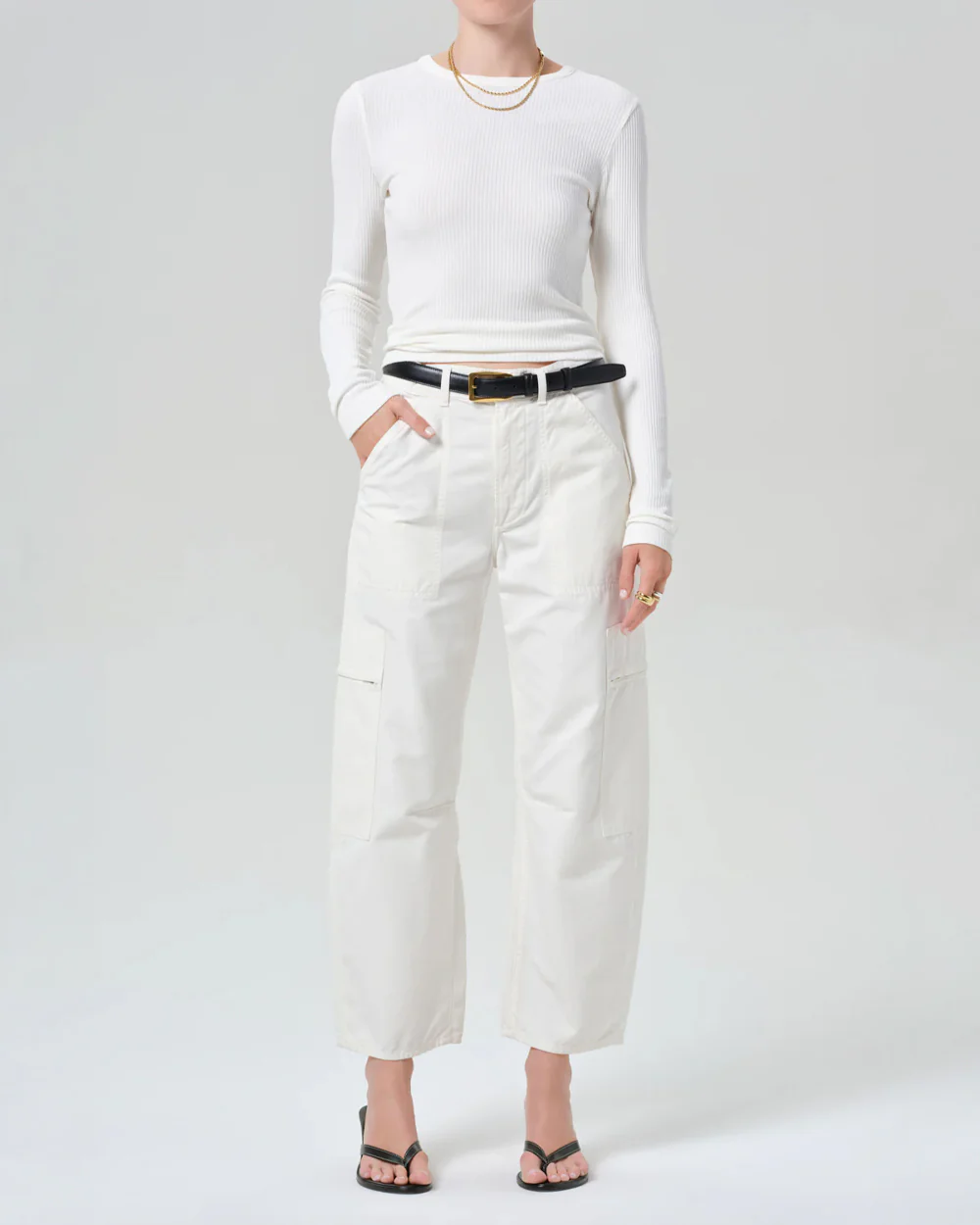 MARCELLE LOW SLUNG EASY CARGO / PASHMINA - Image 4