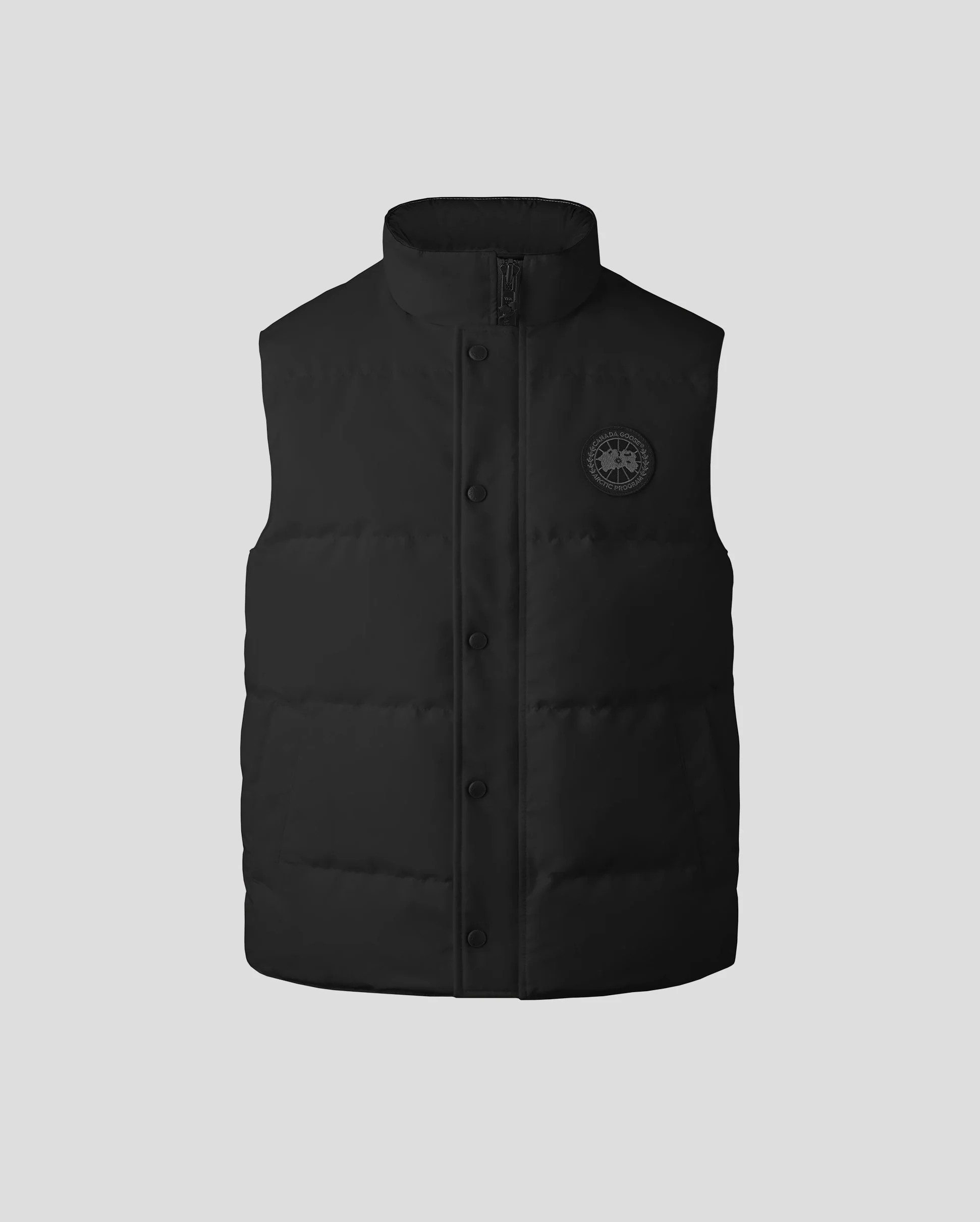MEN'S GARSON VEST BLACK DISC / BLACK - Image 4