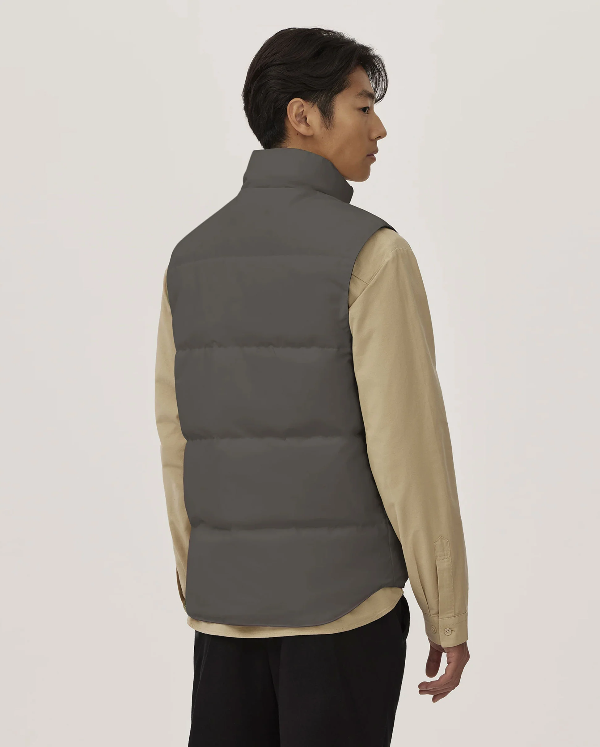 MEN'S GARSON VEST BLACK DISC / COASTAL GREY - Image 3
