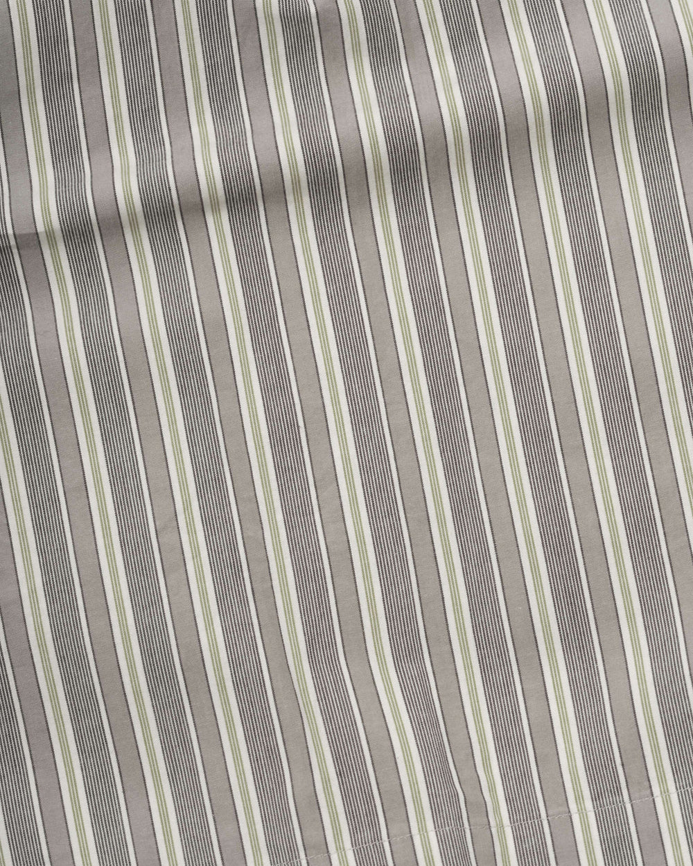 MHL OVERALL SHIRT / OFF WHITE / GREY / ZEST - Image 6