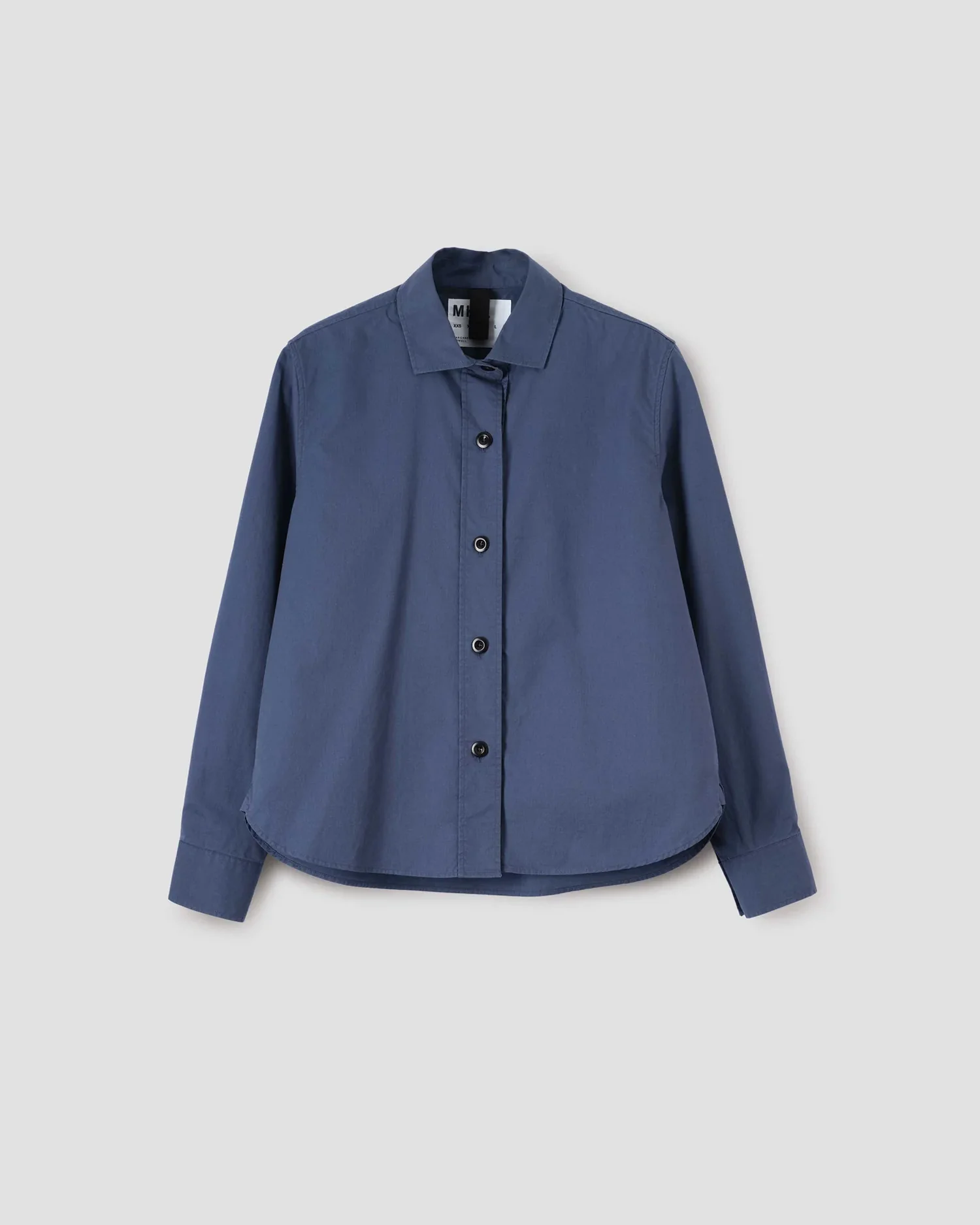 MHL SIMPLE SHIRT / INDIGO - Image 5