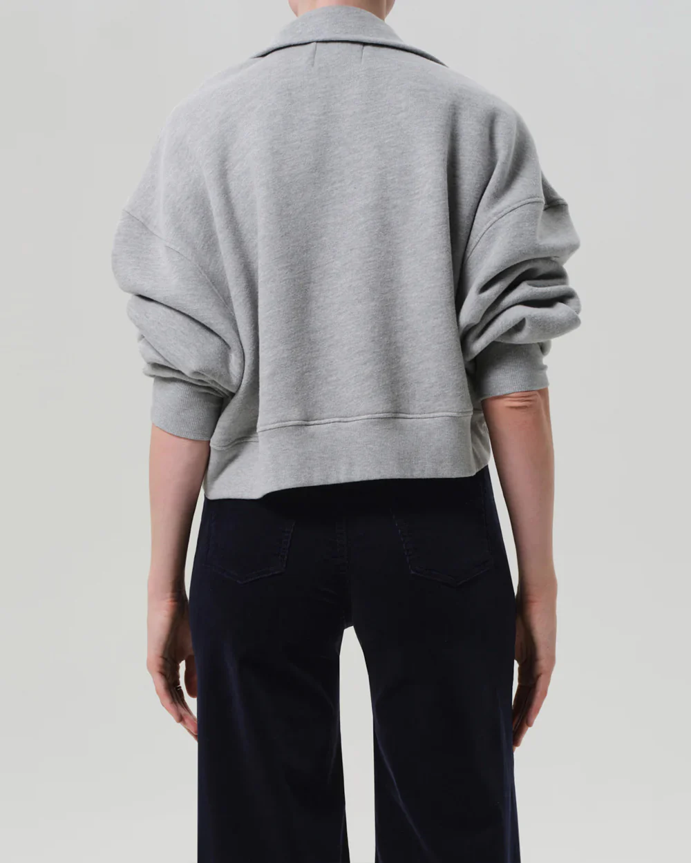MIRELLE FUNNEL NECK / HEATHER GREY - Image 5