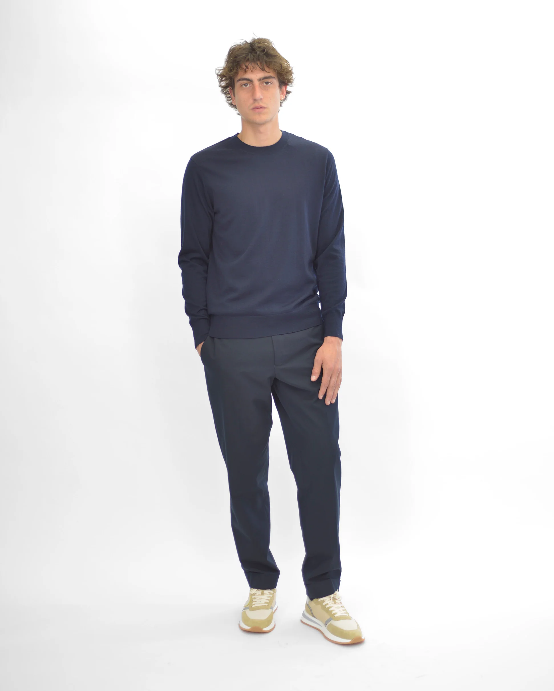 MURTON SWEATER / NAVY - Image 2