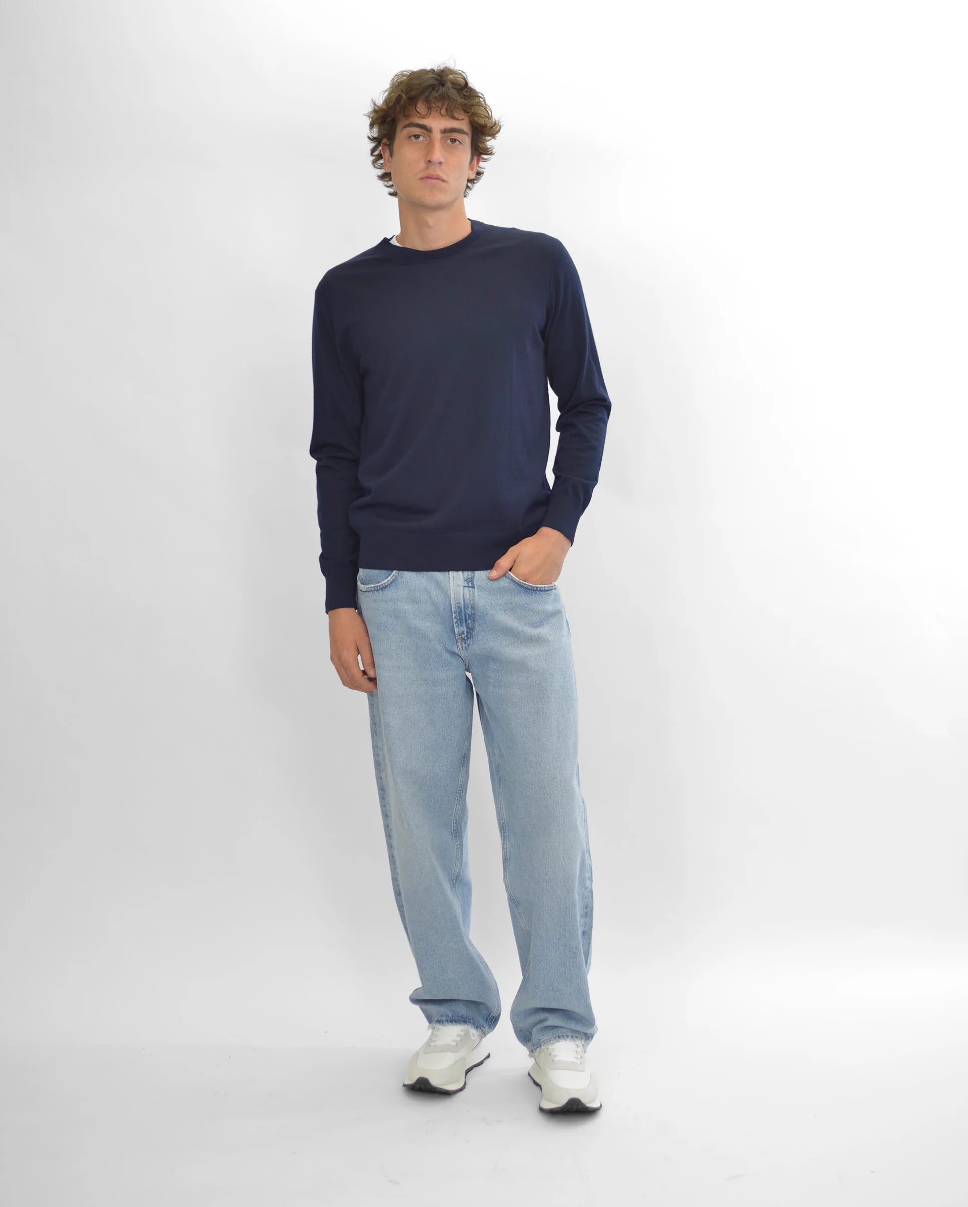 MURTON SWEATER / NAVY - Image 3