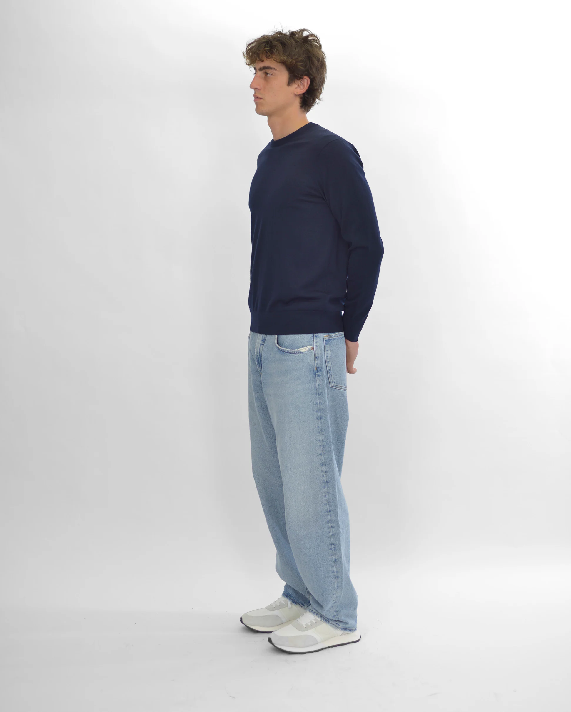 MURTON SWEATER / NAVY - Image 4