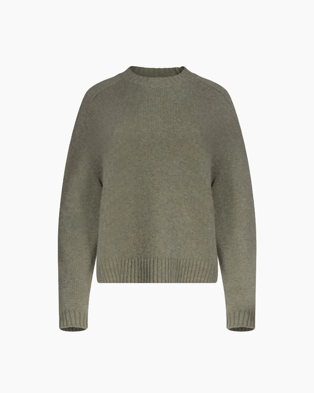 NEW JILL CREWNECK SWEATER / MOSS - Image 6