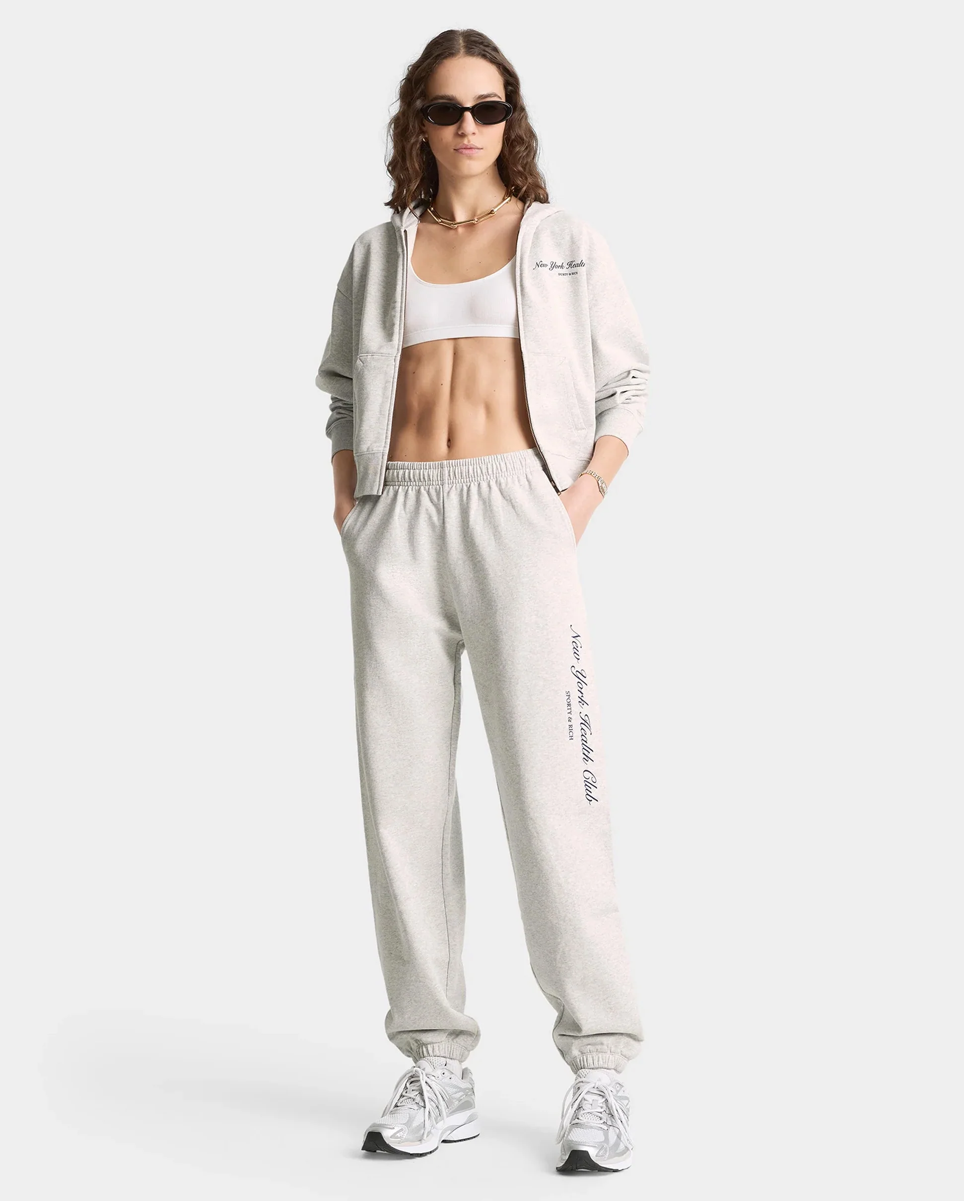 NY HEALTH CLUB SWEATPANT / HEATHER GRAY - Image 2