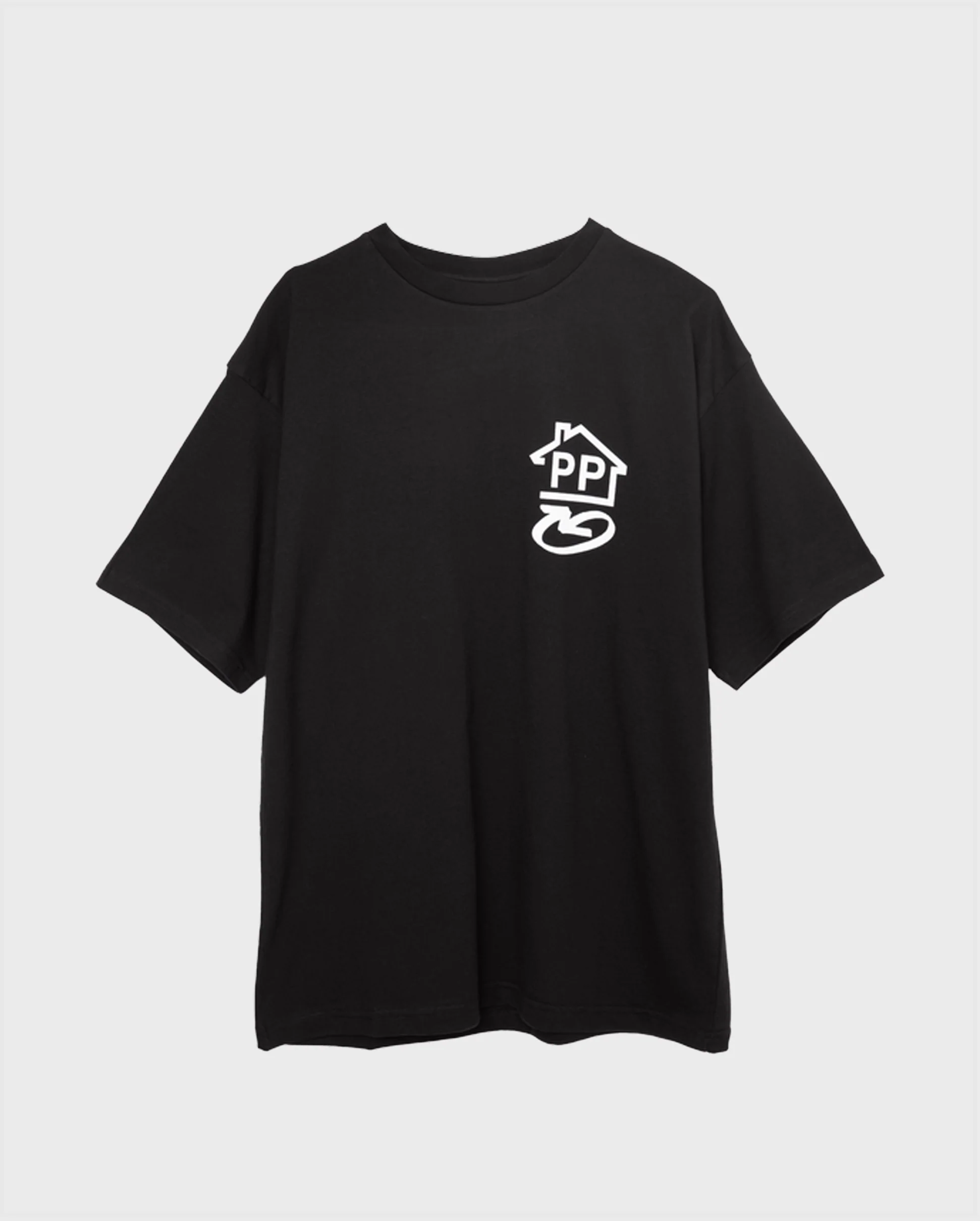 P.P. LOGISTIK T-SHIRT / ANTHRACITE BLACK - Image 6