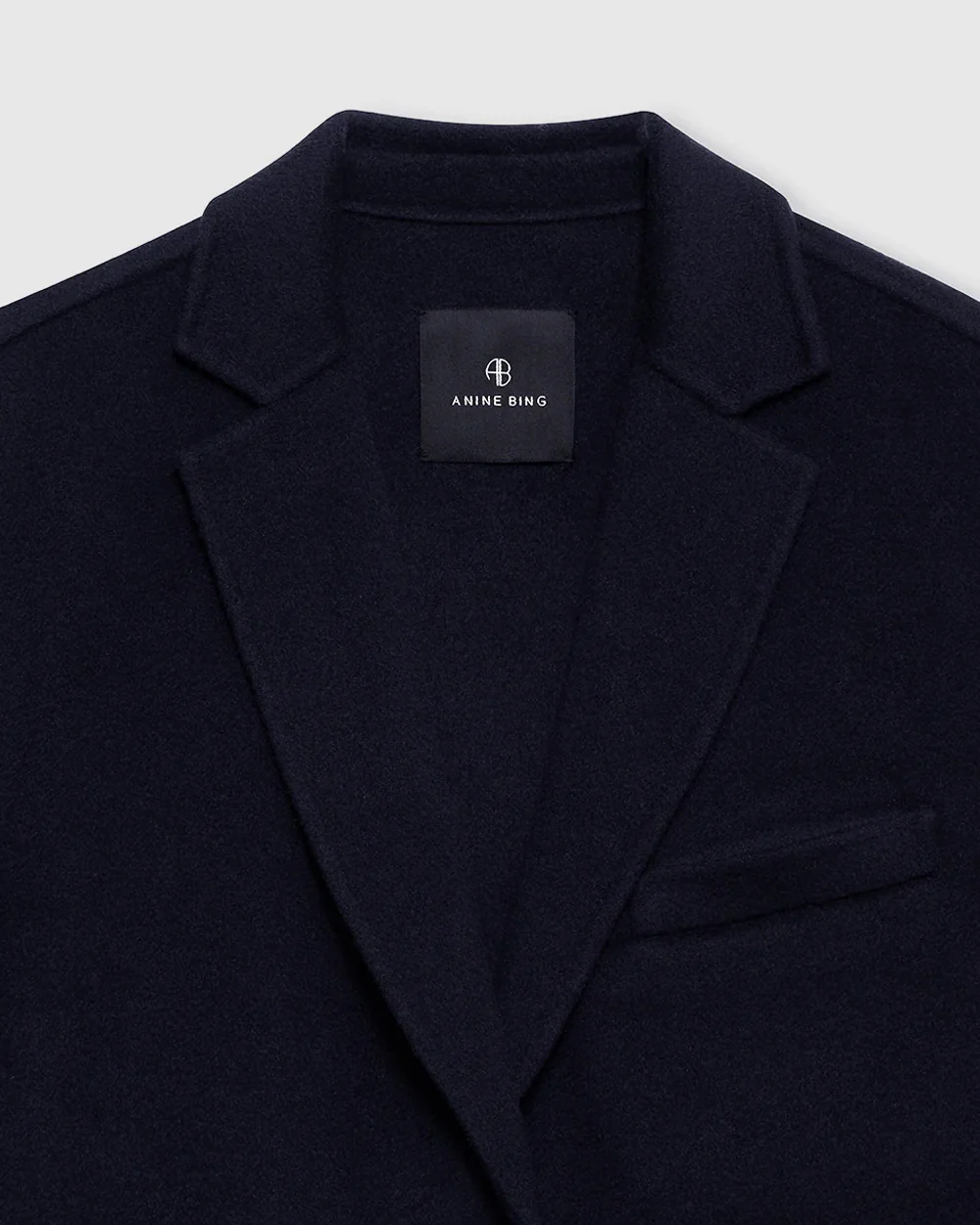 QUINN BLAZER / MIDNIGHT BLUE CASHMERE BLEND - Image 5