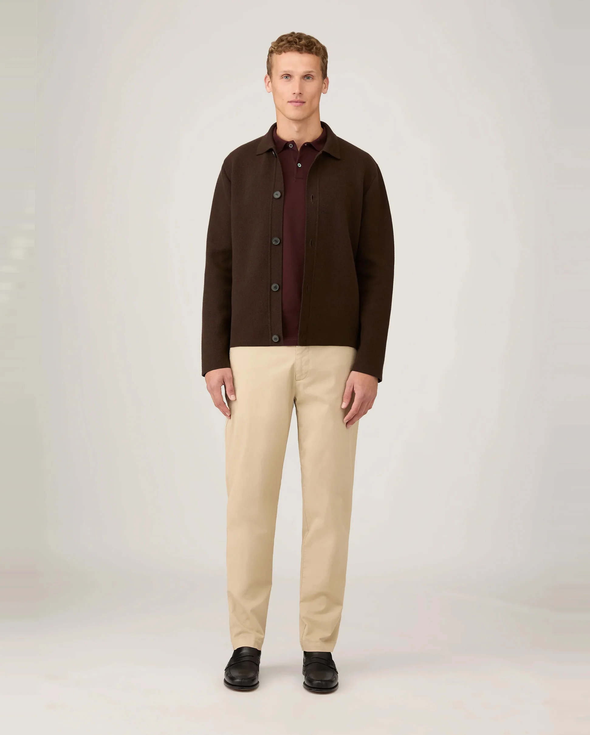 REGULAR FIT CHINO / LIGHT STONE - Image 5