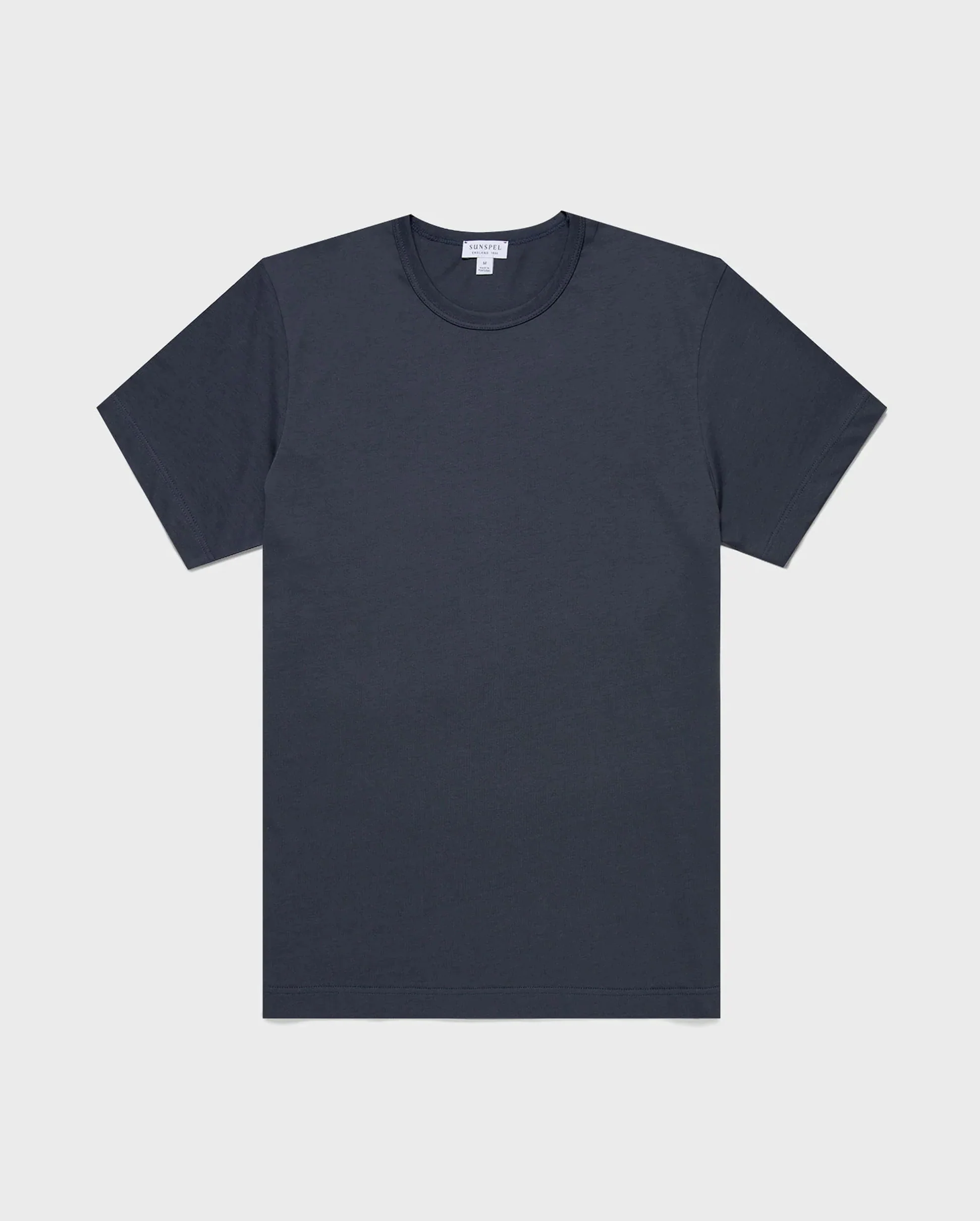 REGULAR FIT JERSEY T-SHIRT / SLATE BLUE - Image 6