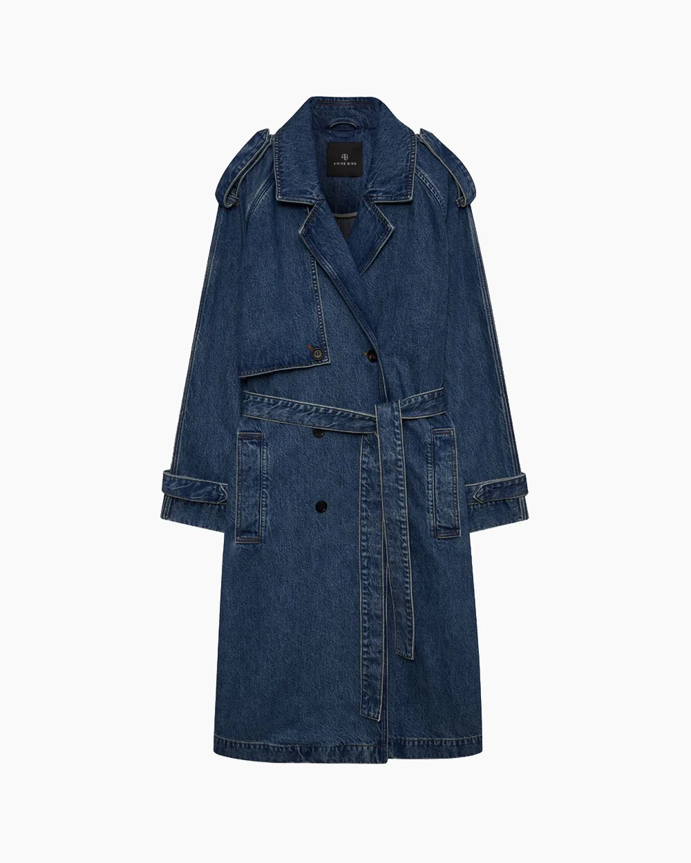 RICKIE MAXI TRENCH / CABANA BLUE - Image 3